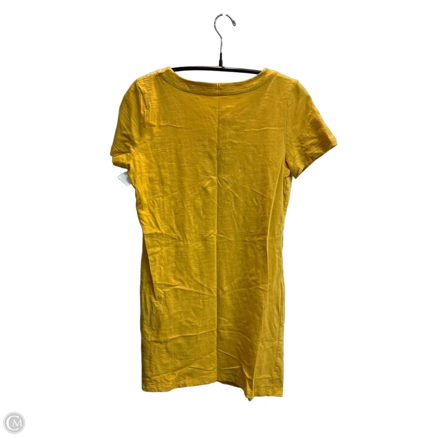 Dress Casual Midi By Tommy Hilfiger In Yellow, Size: M
