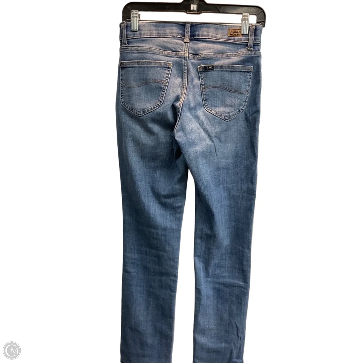 Jeans Straight By Lee In Blue, Size: 2