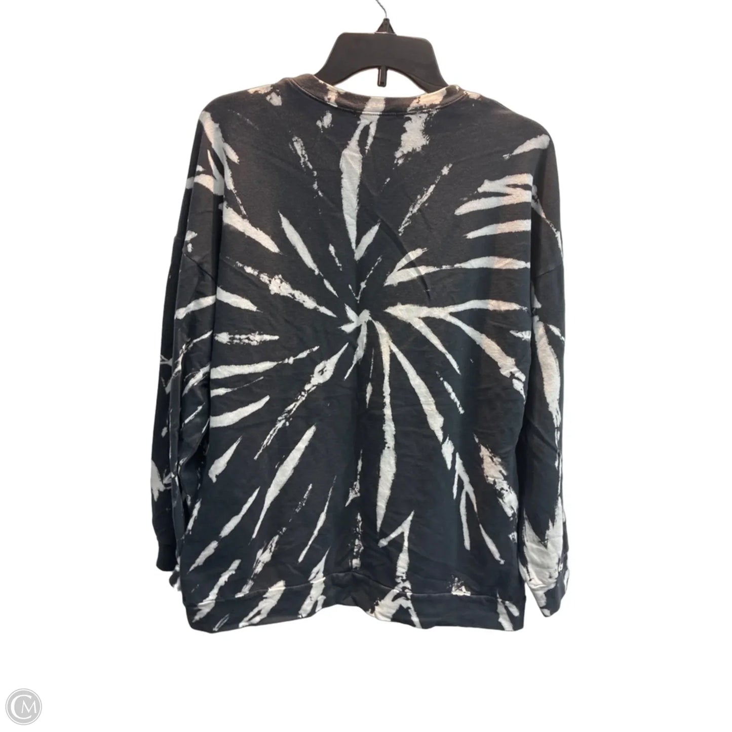 Sweatshirt Crewneck By Tres Bien In Tie Dye Print, Size: L