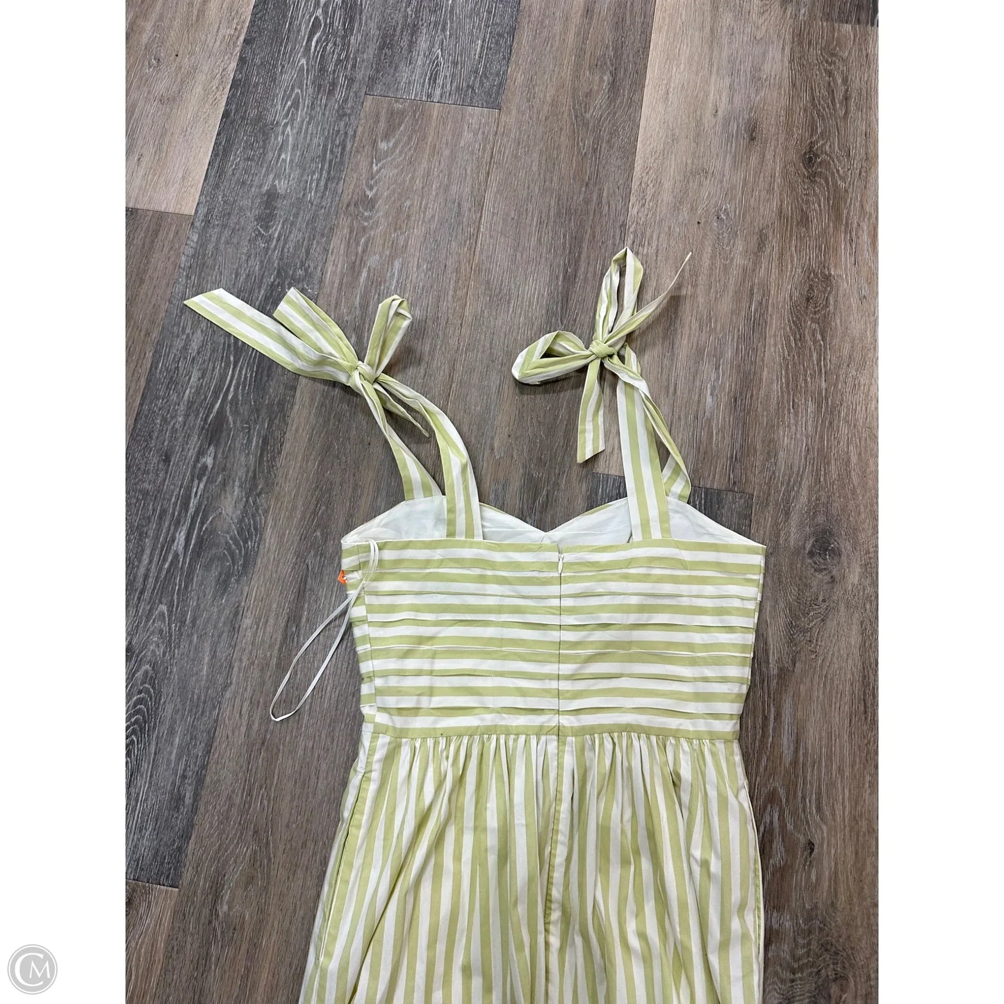Dress Casual Maxi By Express In Striped Pattern, Size: Xs