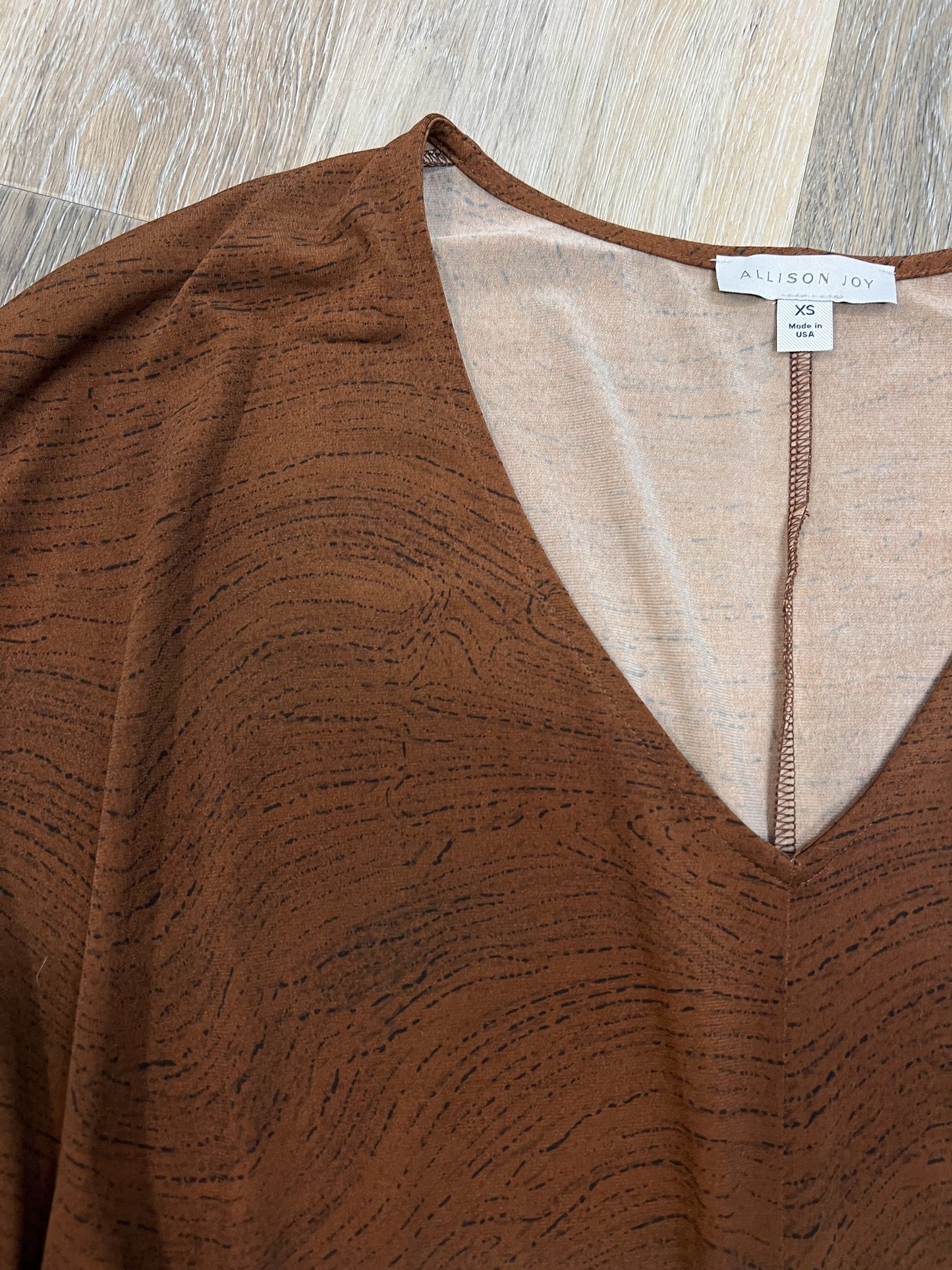Blouse Long Sleeve By Allison Joy Size: Xs
