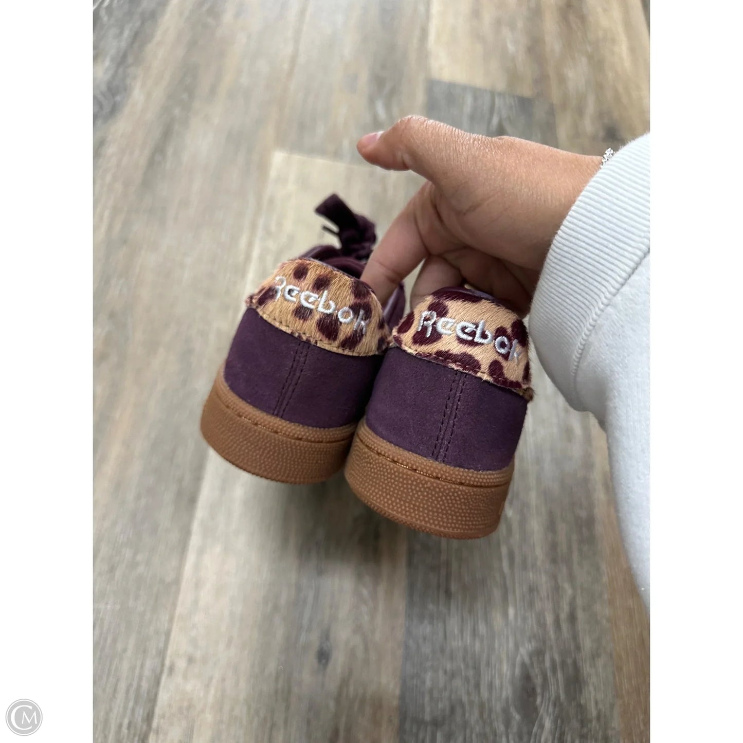 Shoes Sneakers By Reebok In Purple, Size: 6.5