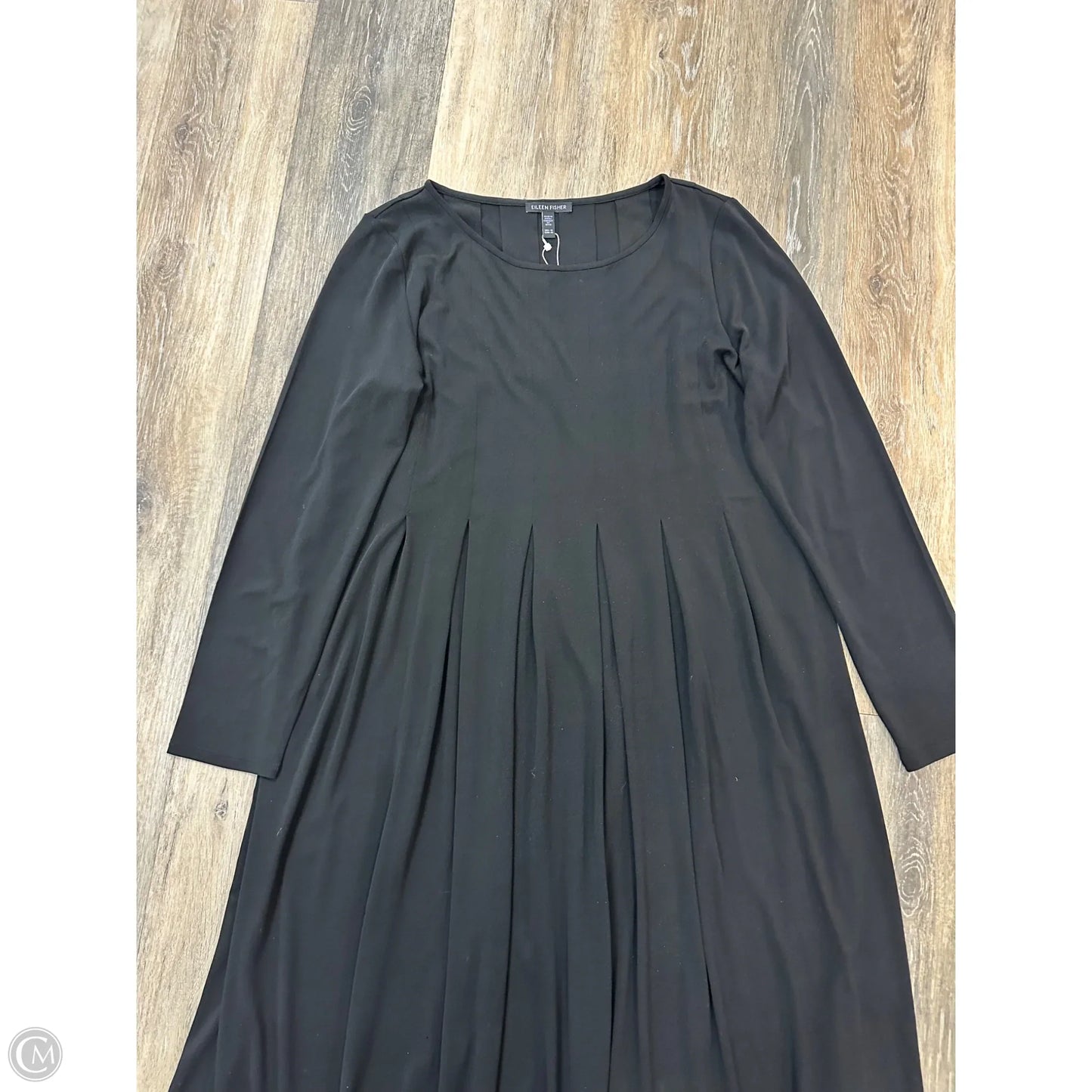 Dress Casual Maxi By Eileen Fisher In Black, Size: M