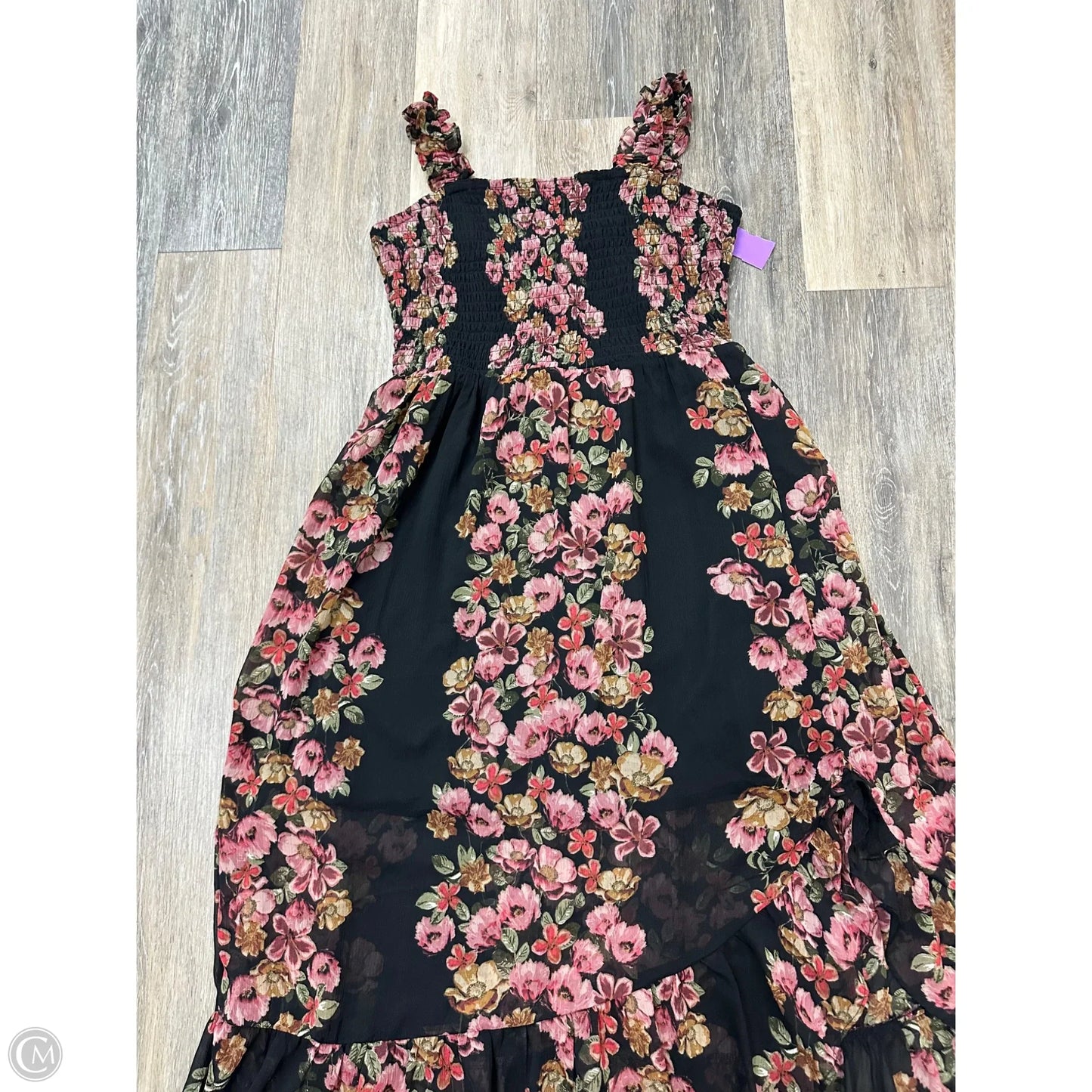 Dress Party Long By Maurices In Floral Print, Size: L