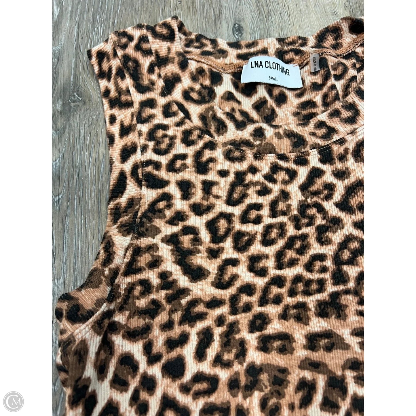 Tank Top By Lna In Animal Print, Size: S