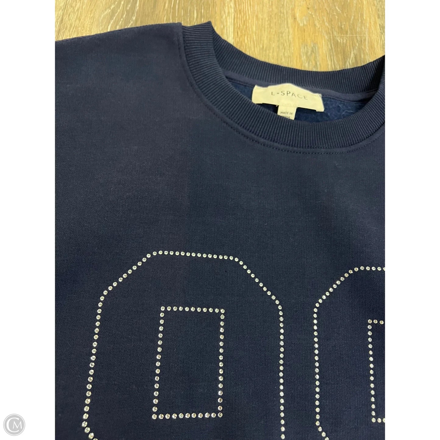 Sweatshirt Crewneck By L Space In Blue, Size: L