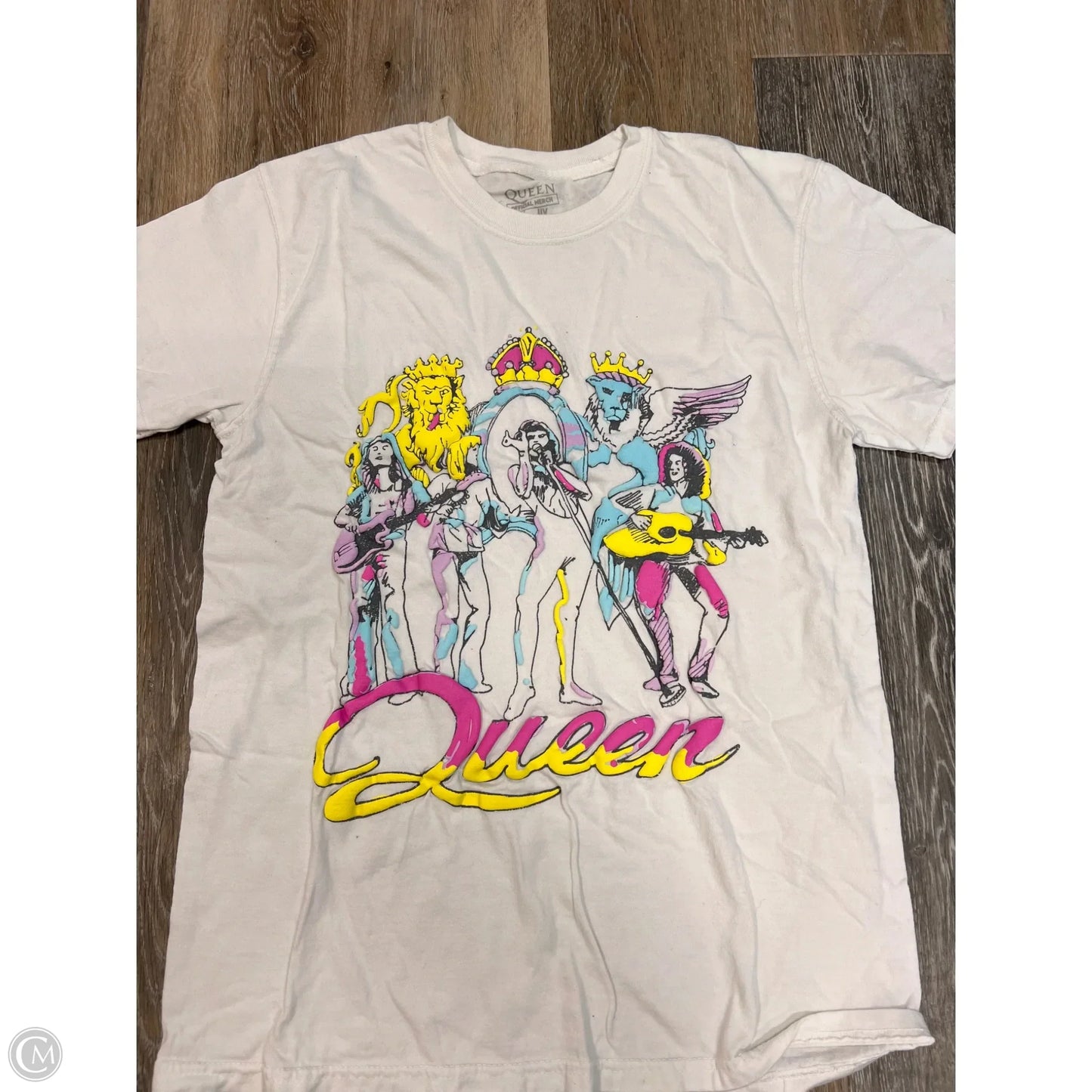 Top Short Sleeve By Liv Goods In White, Size: S