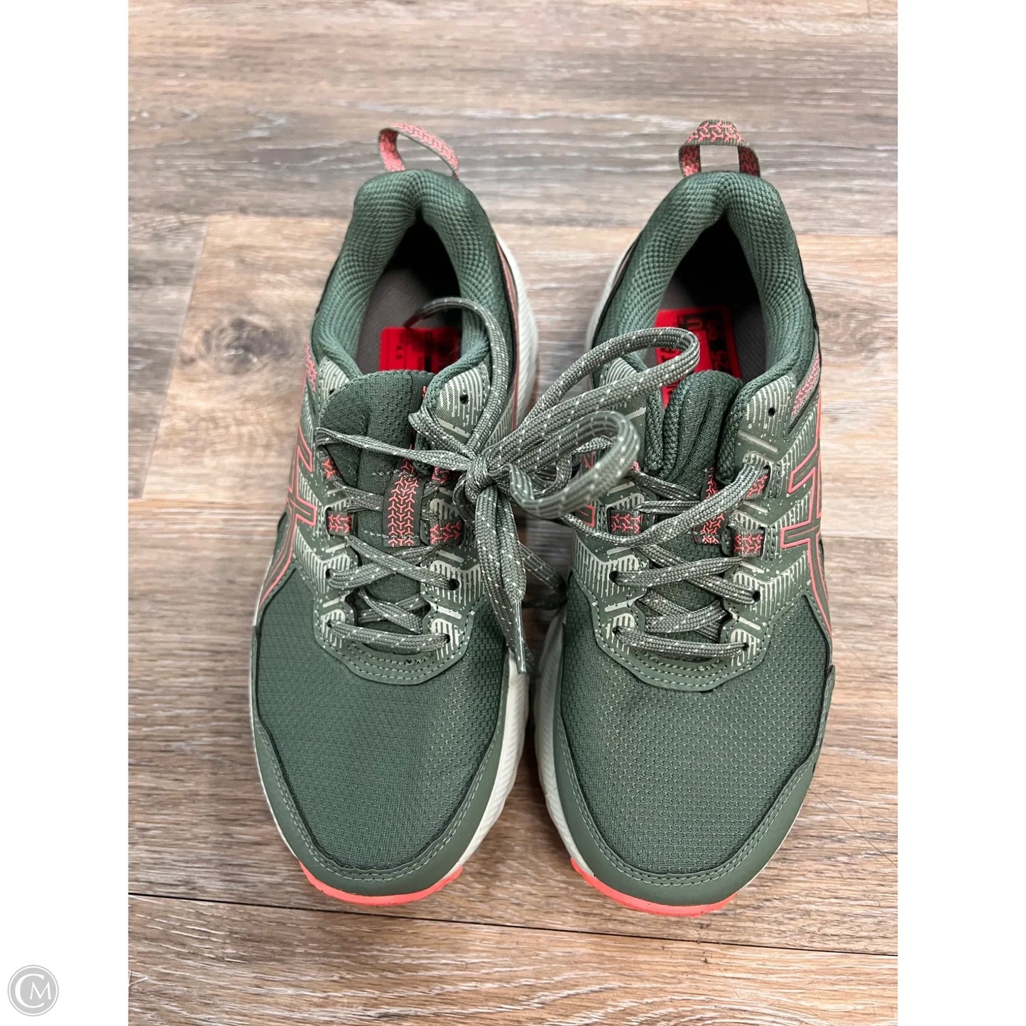 Shoes Athletic By Asics In Green, Size: 6.5