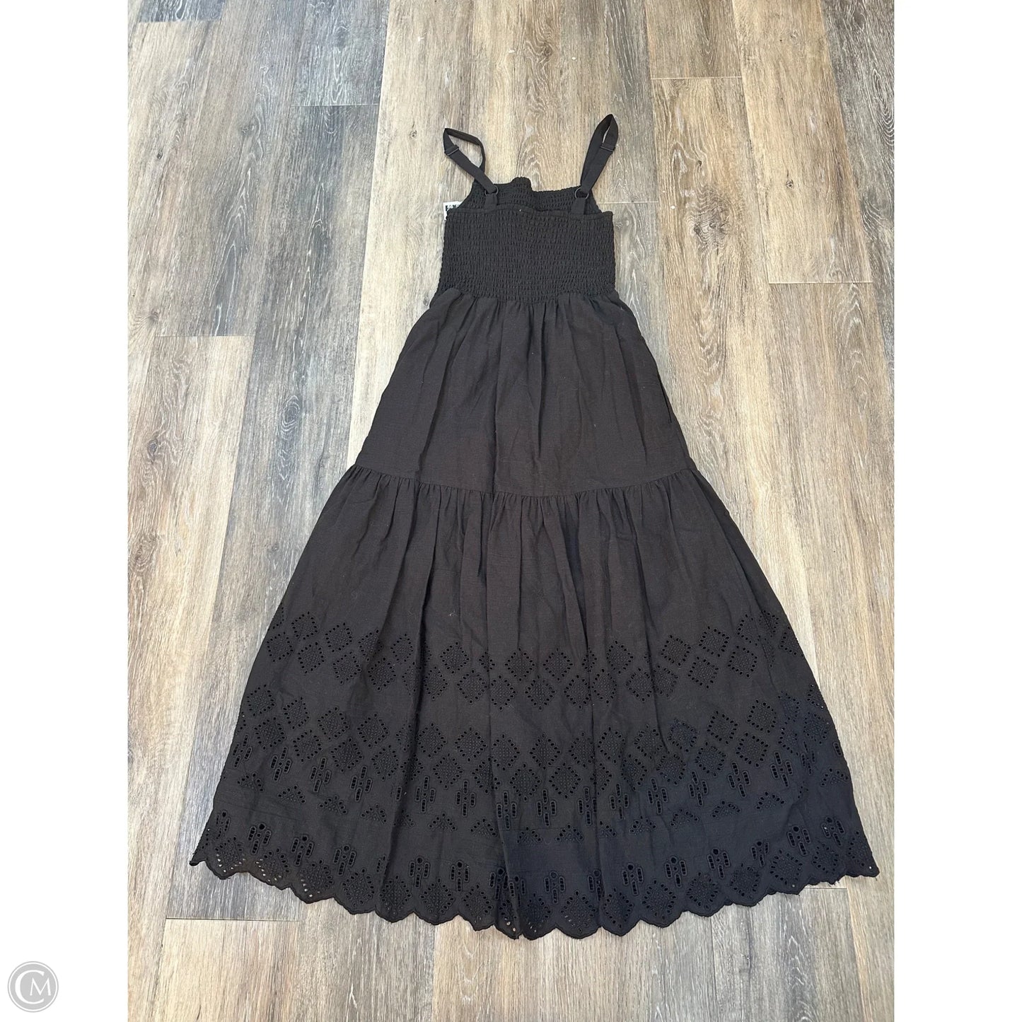 Dress Casual Maxi By Evereve In Black, Size: Xs