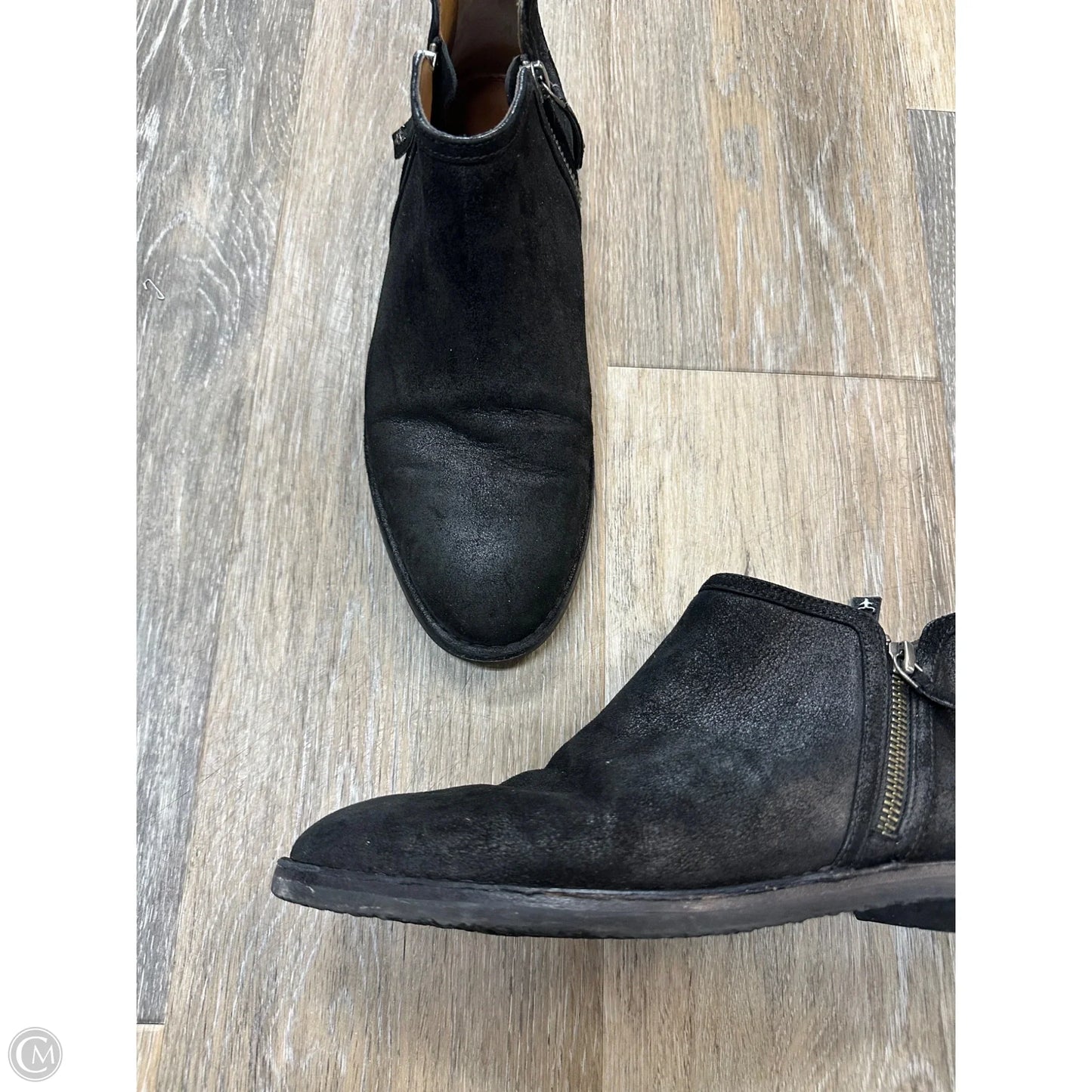 Boots Ankle Flats By Trask In Black, Size: 8.5