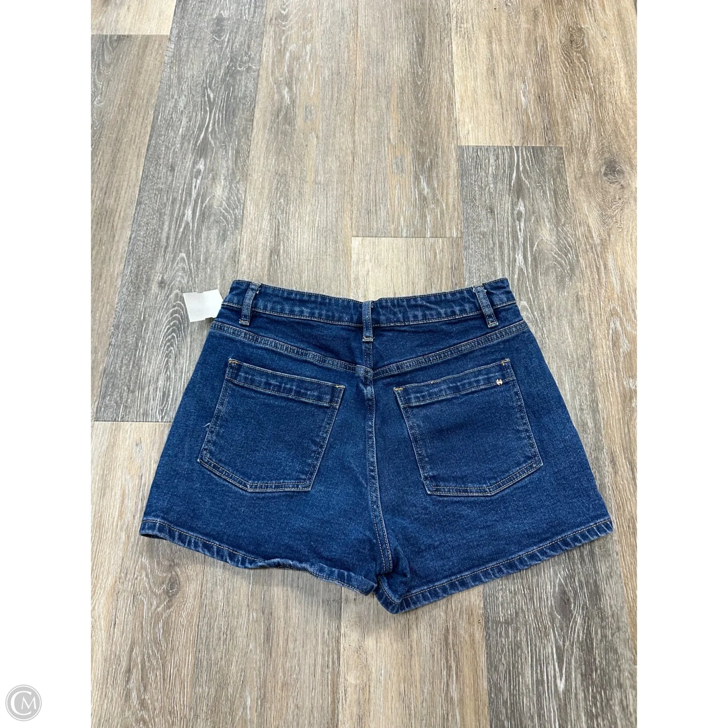 Shorts By Mica In Blue Denim, Size: M