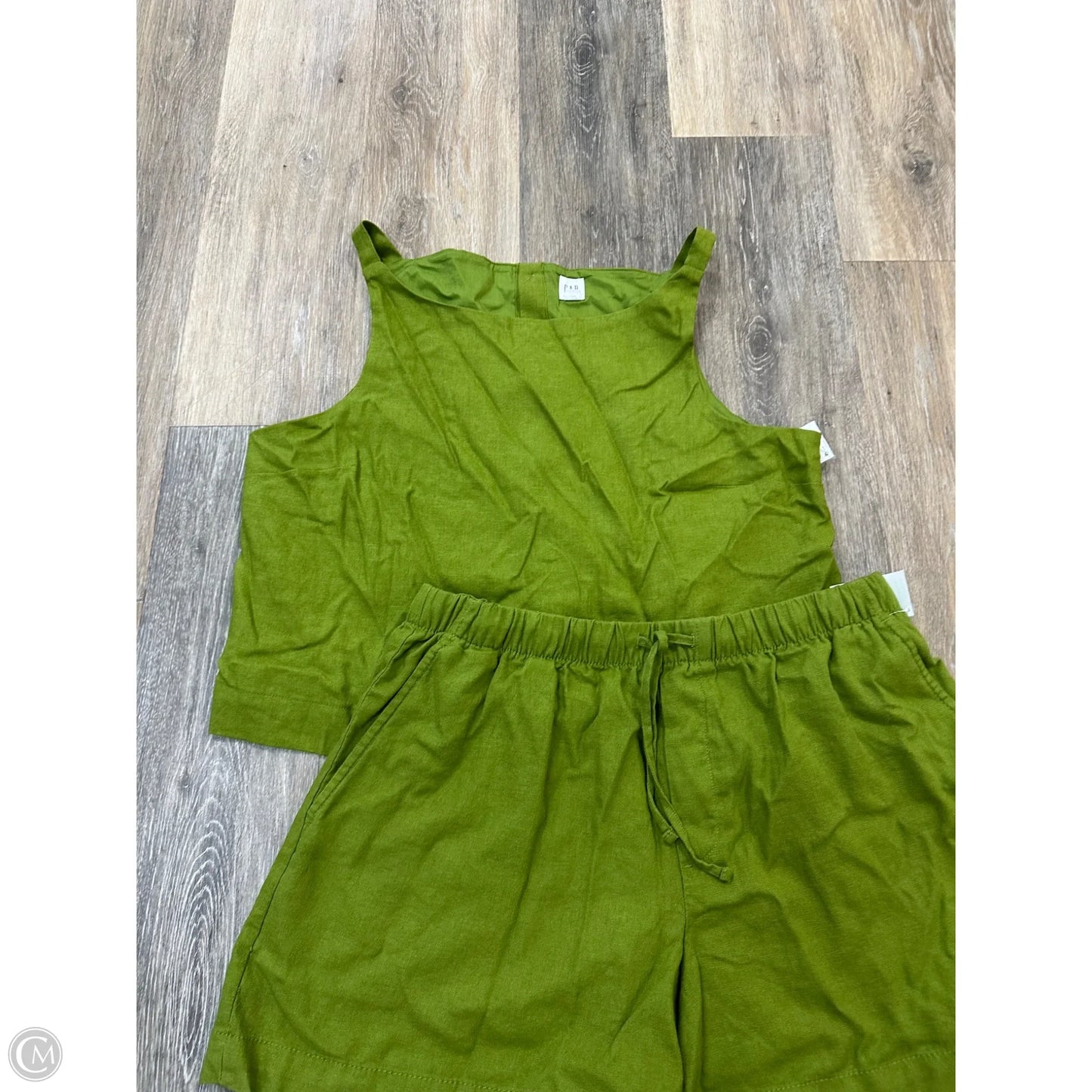 Shorts Set By Gap In Green, Size: M