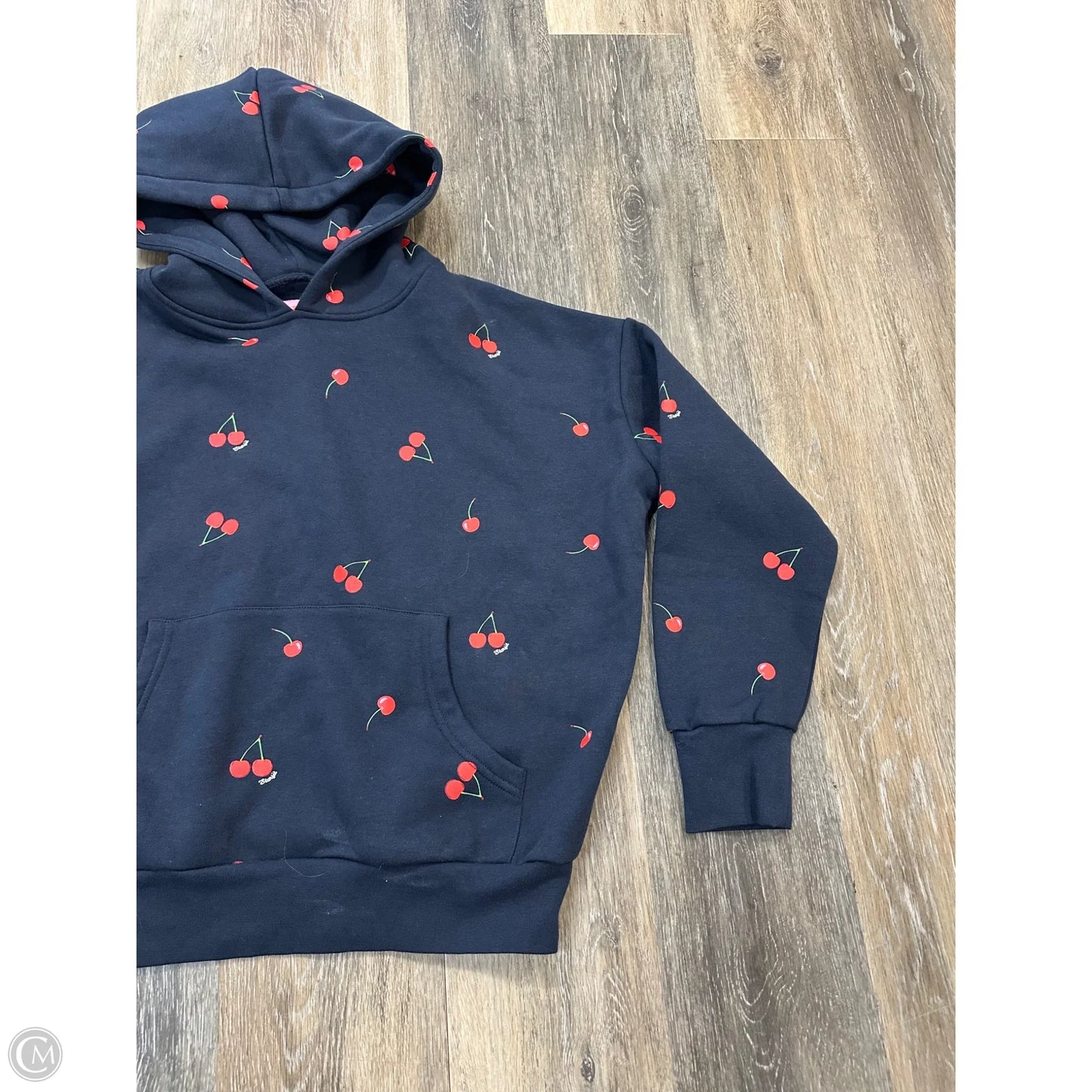 Sweatshirt Hoodie By Starfit In Navy, Size: Xs