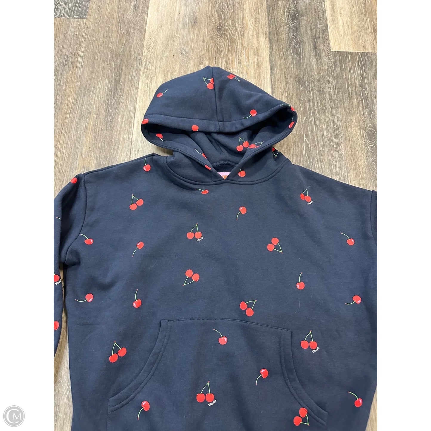 Sweatshirt Hoodie By Starfit In Navy, Size: Xs