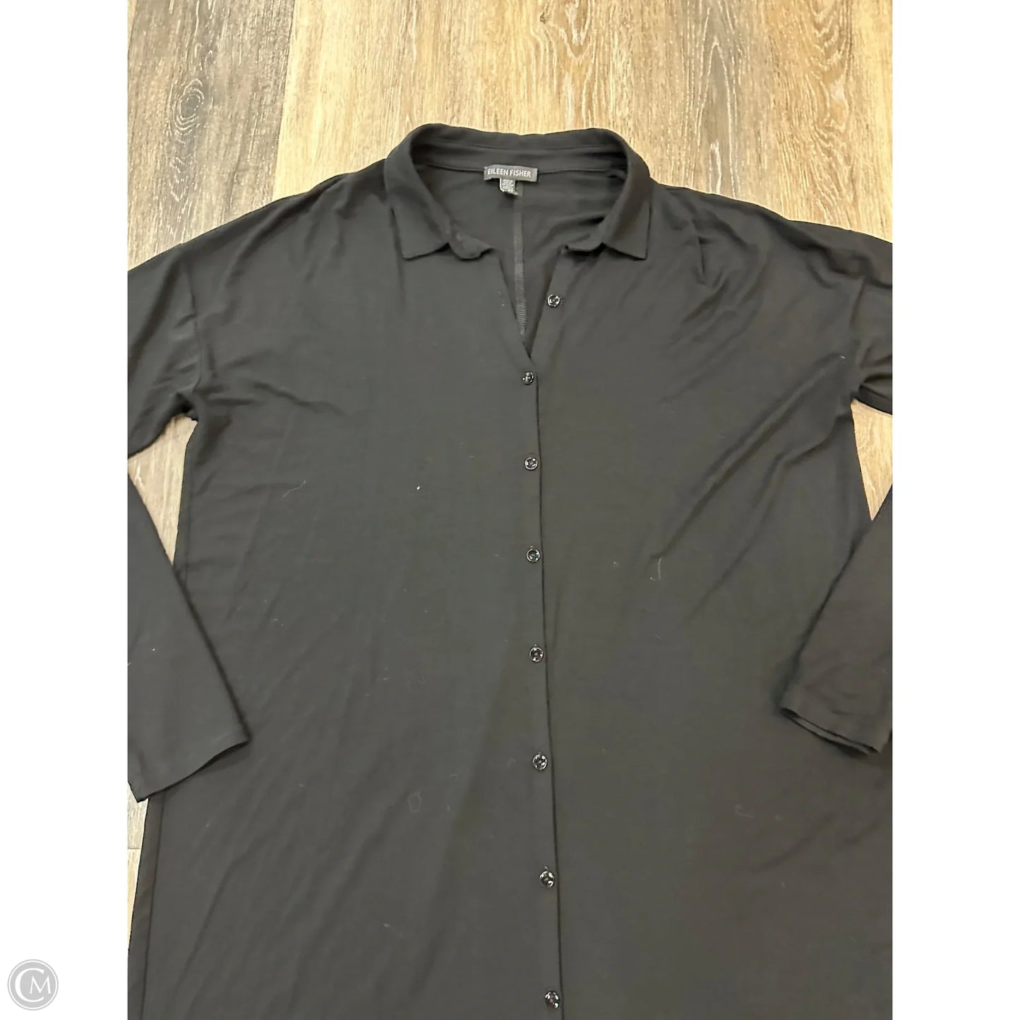 Dress Casual Maxi By Eileen Fisher In Black, Size: S
