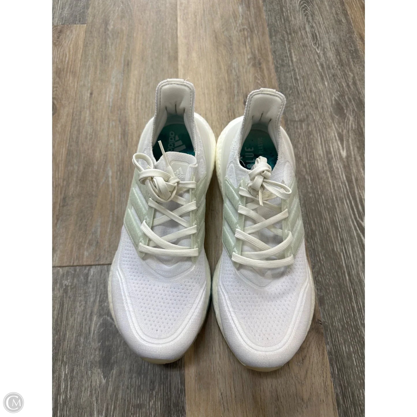Shoes Athletic By Adidas In White, Size: 7.5