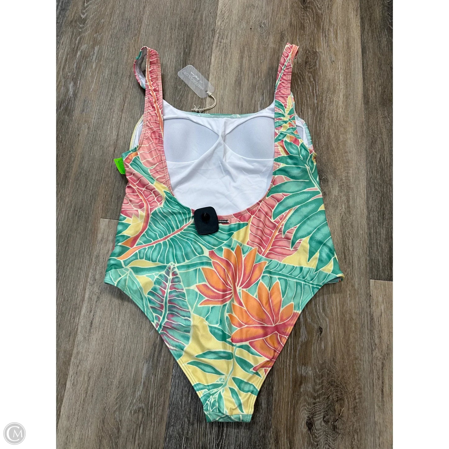Swimsuit By Watercolors by Kenny Flowers In Floral Print, Size: M
