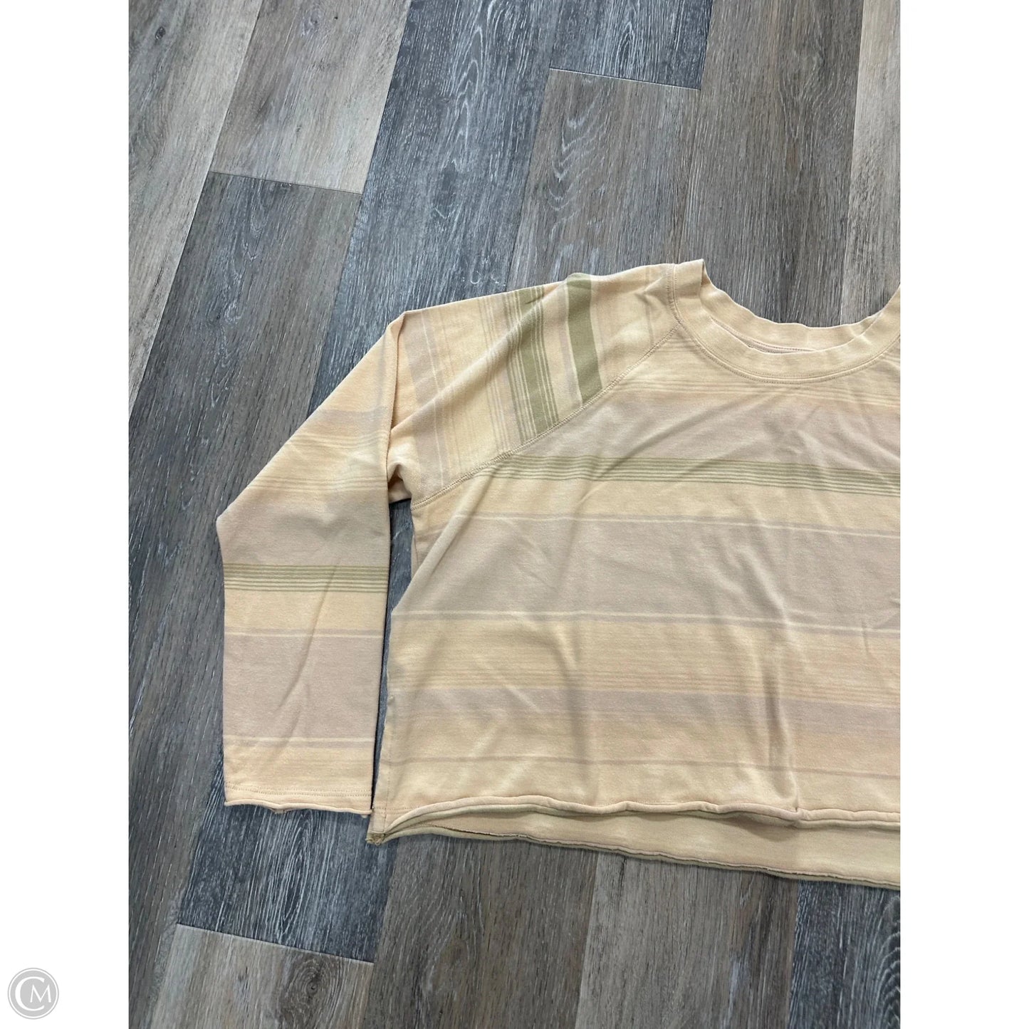 Top Long Sleeve By We The Free In Yellow, Size: M