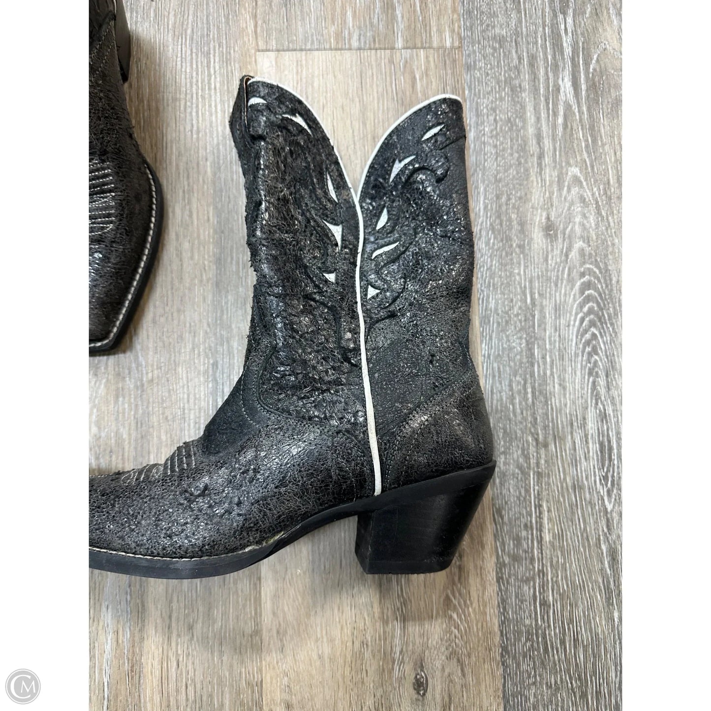 Boots Western By Ariat In Black, Size: 7.5