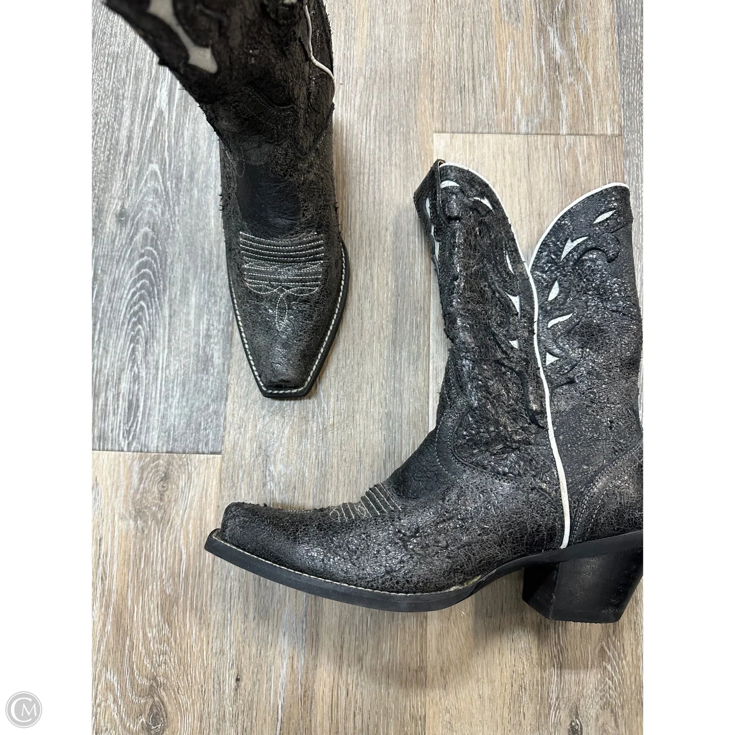 Boots Western By Ariat In Black, Size: 7.5