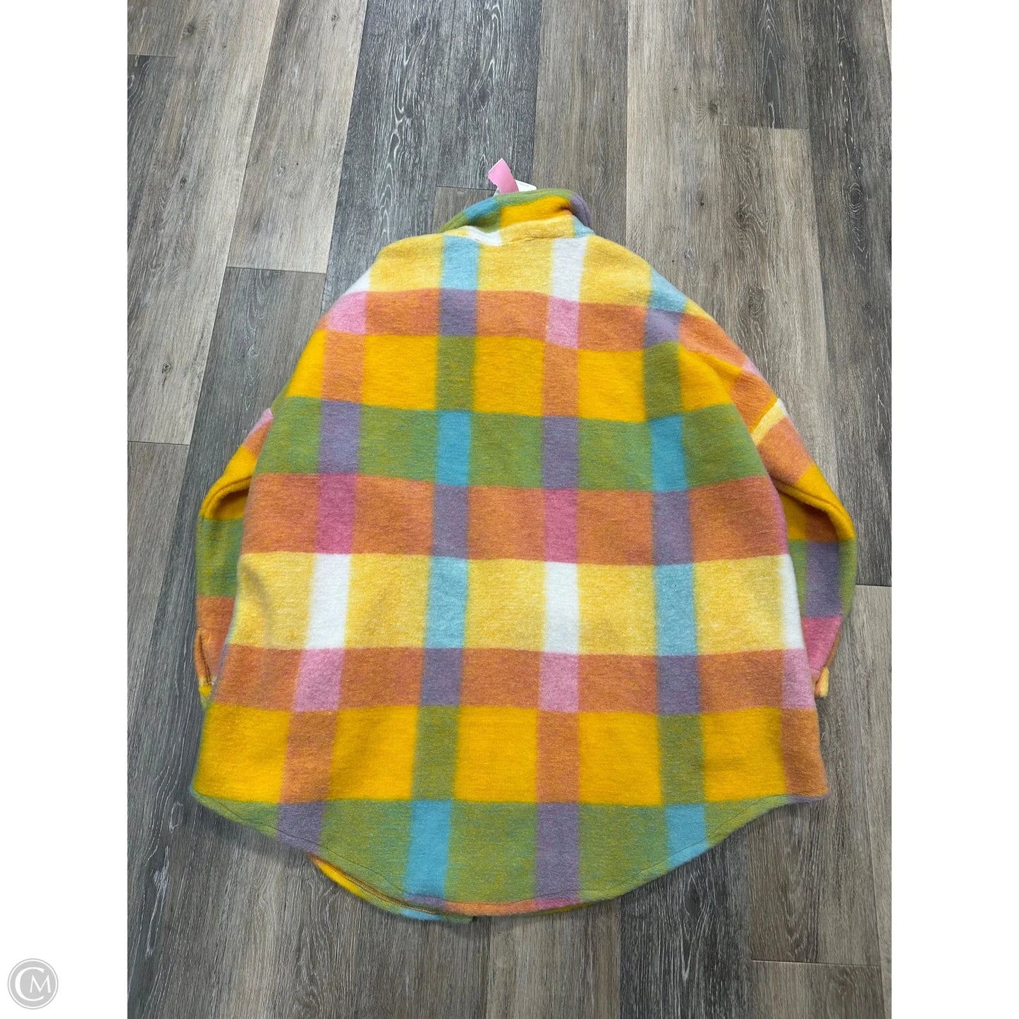 Jacket Shirt By Davi & Dani In Multi-colored, Size: 2x