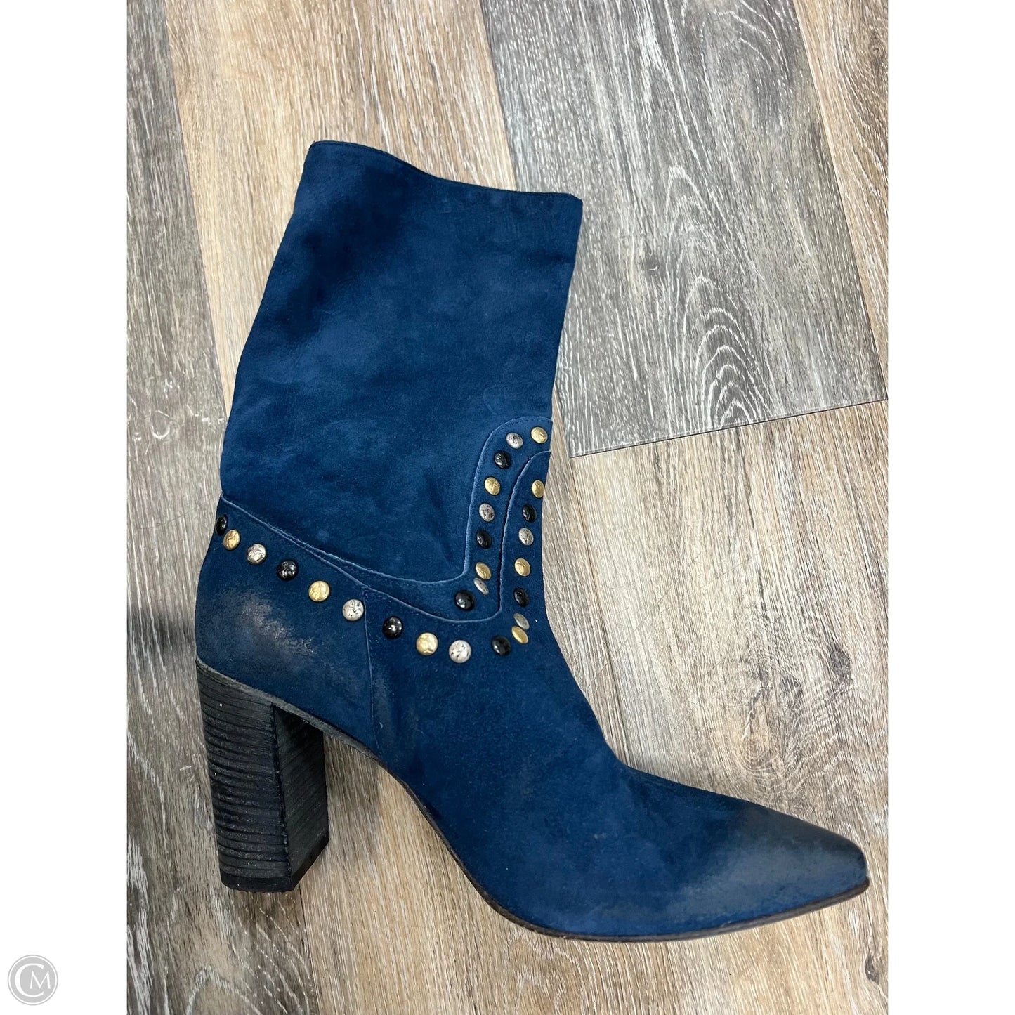 Boots Ankle Heels By Free People In Blue, Size: 9