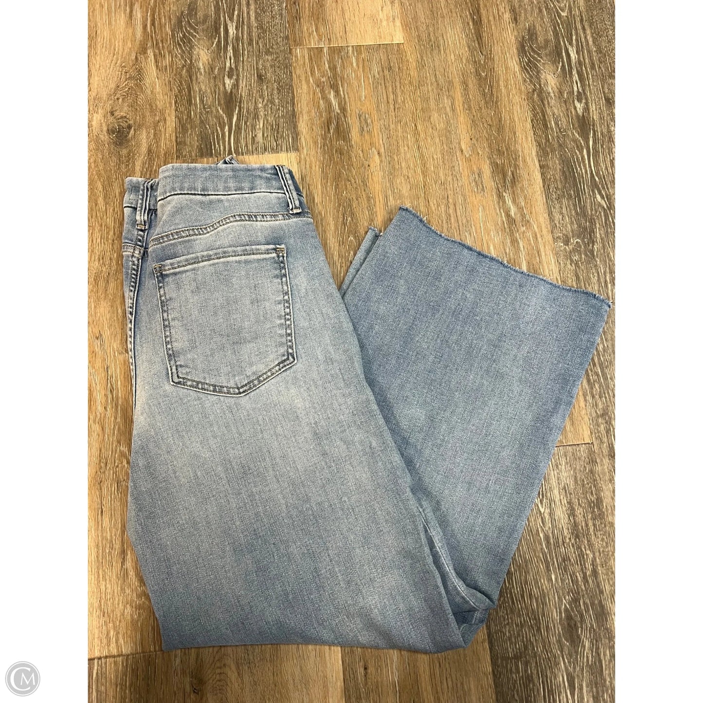 Jeans Straight By Kut In Blue Denim, Size: 8