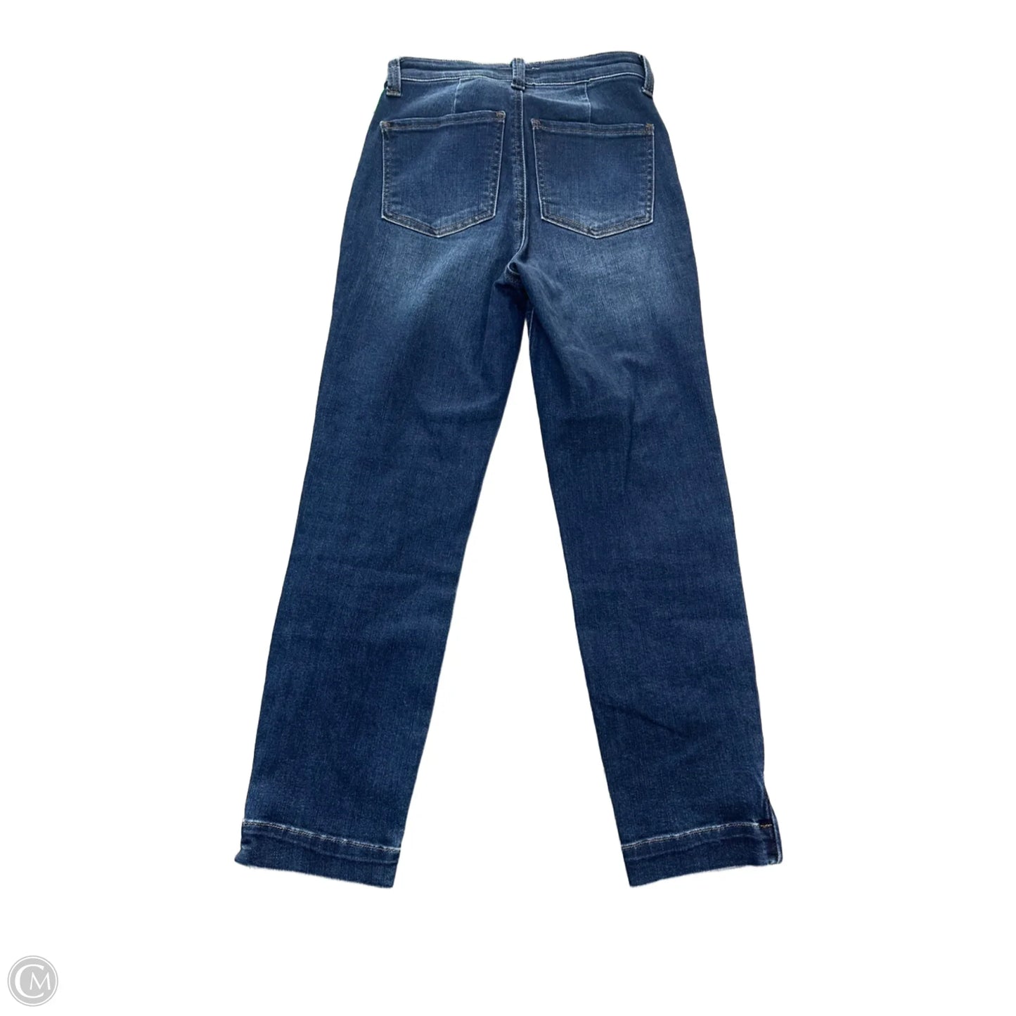 Jeans Straight By Kut In Blue Denim, Size: 0