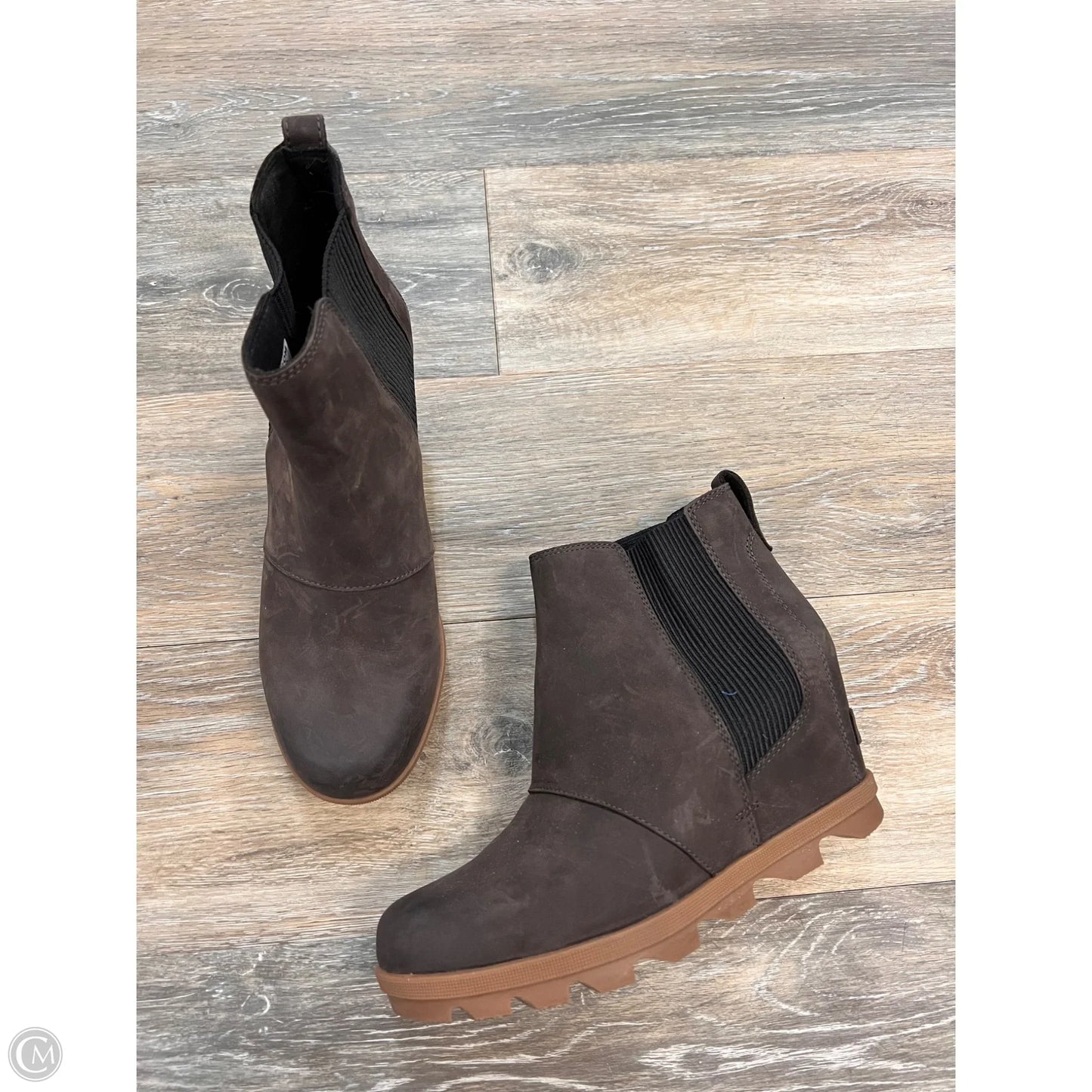Boots Ankle Flats By Sorel In Brown, Size: 8.5