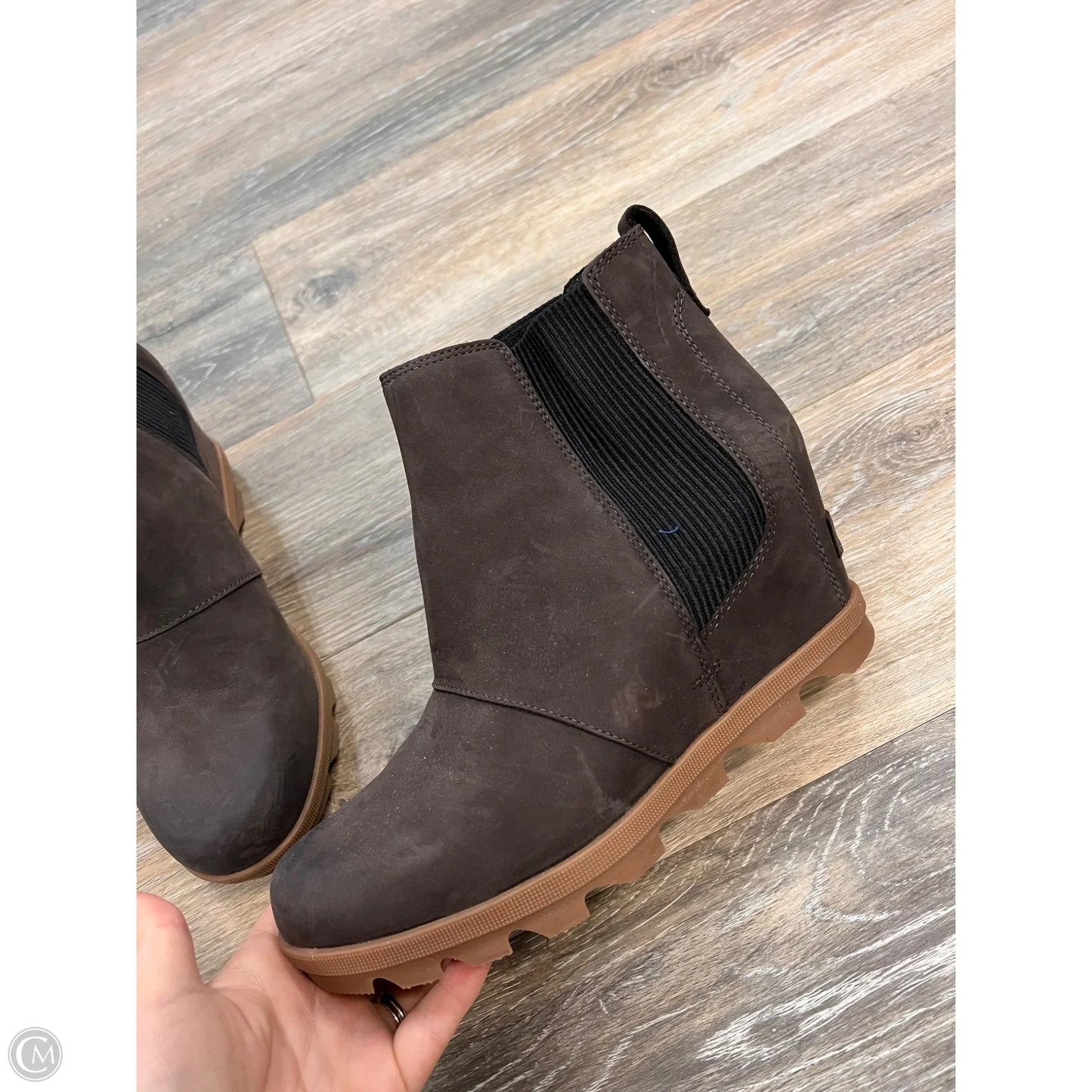 Boots Ankle Flats By Sorel In Brown, Size: 8.5