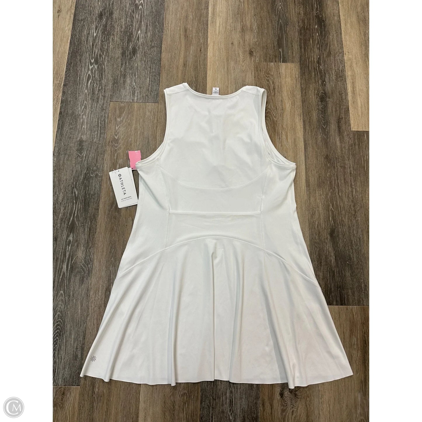 Athletic Dress By Athleta In White, Size: Xl