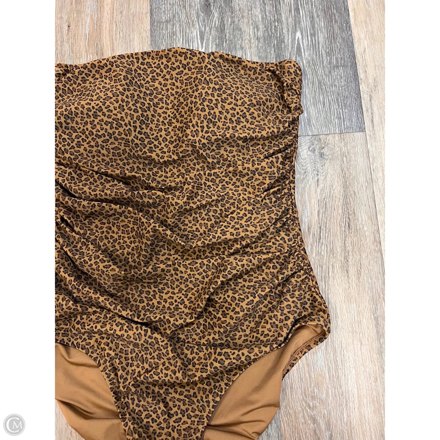 Swimsuit By J. Crew In Animal Print, Size: L