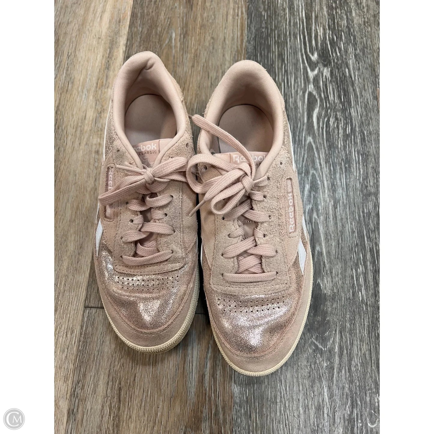 Shoes Sneakers By Reebok In Pink, Size: 8.5