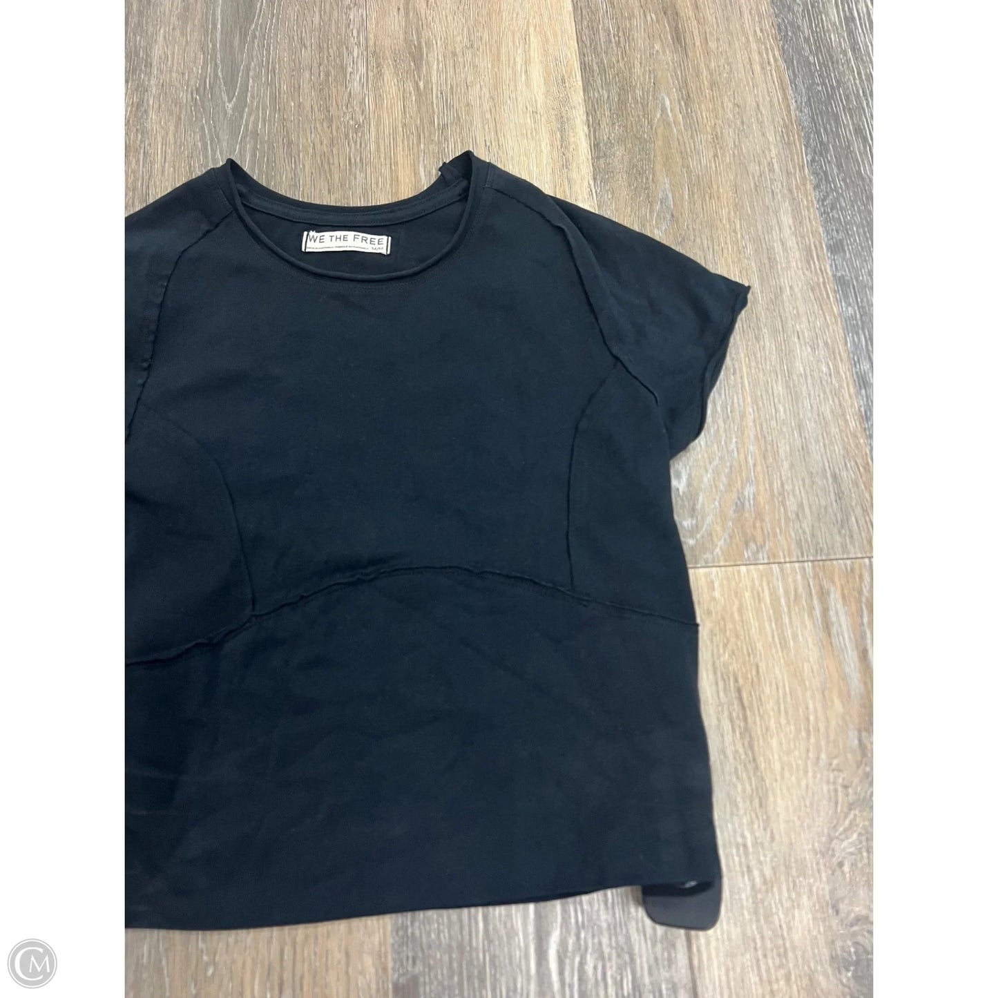 Top Short Sleeve By We The Free In Black, Size: M