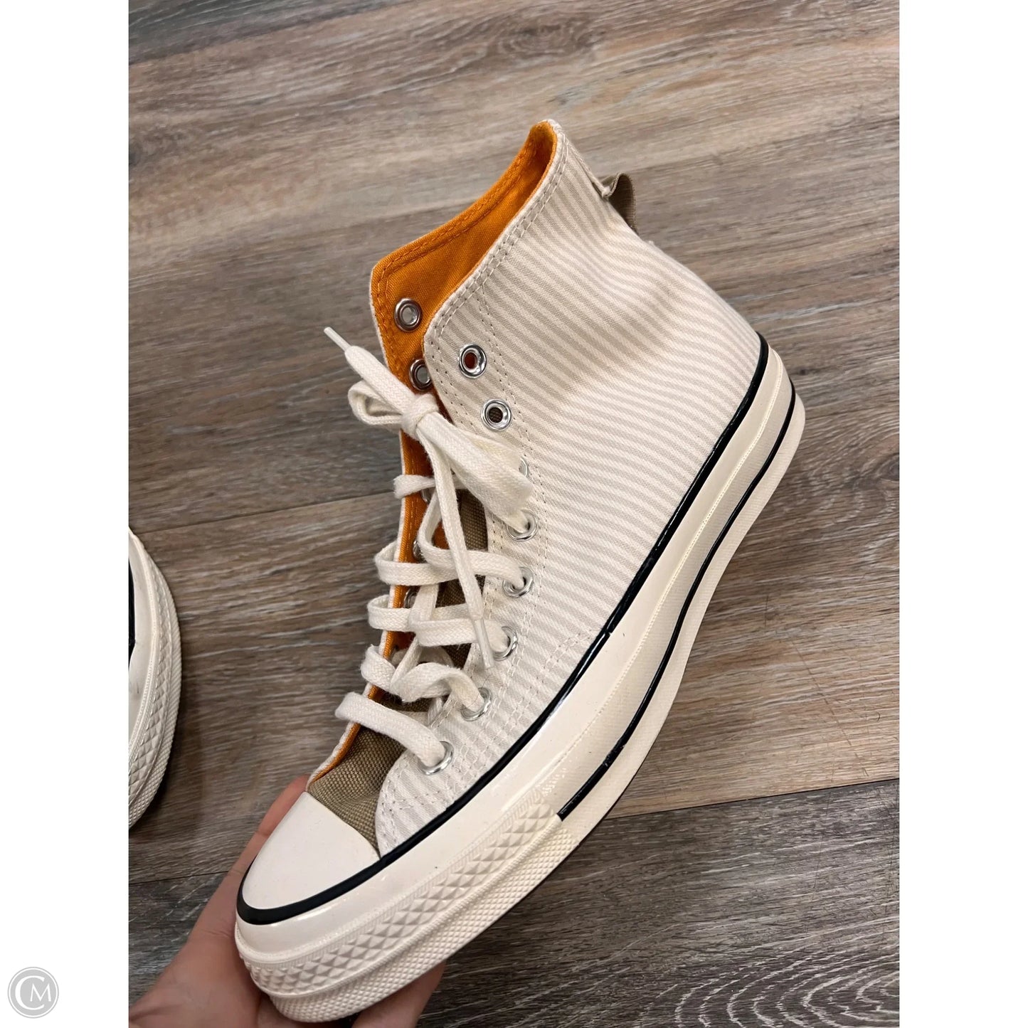 Shoes Athletic By Converse In Striped Pattern, Size: 9.5