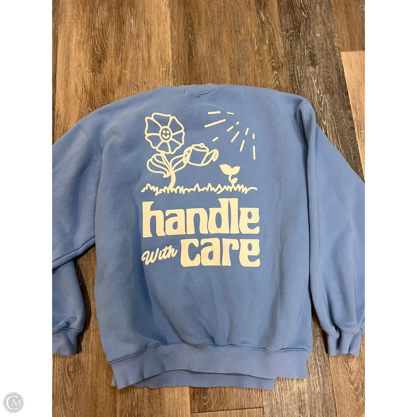 Sweatshirt Crewneck By Mayfair In Blue, Size: M
