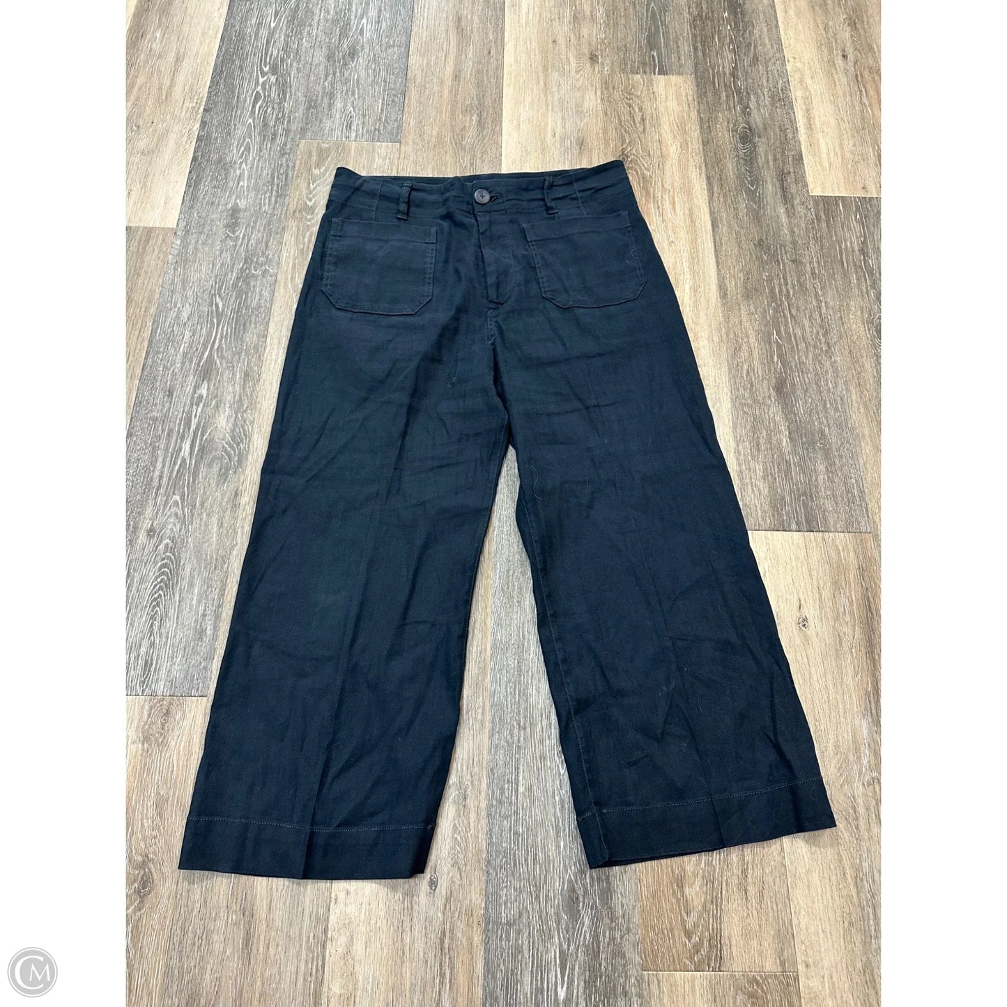 Pants Cropped By Maeve In Navy, Size: 12p
