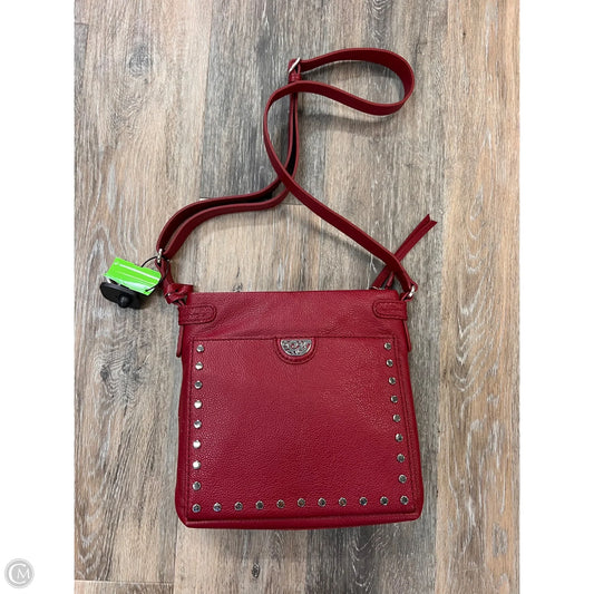 Handbag Leather Designer By Brighton, Size: Medium