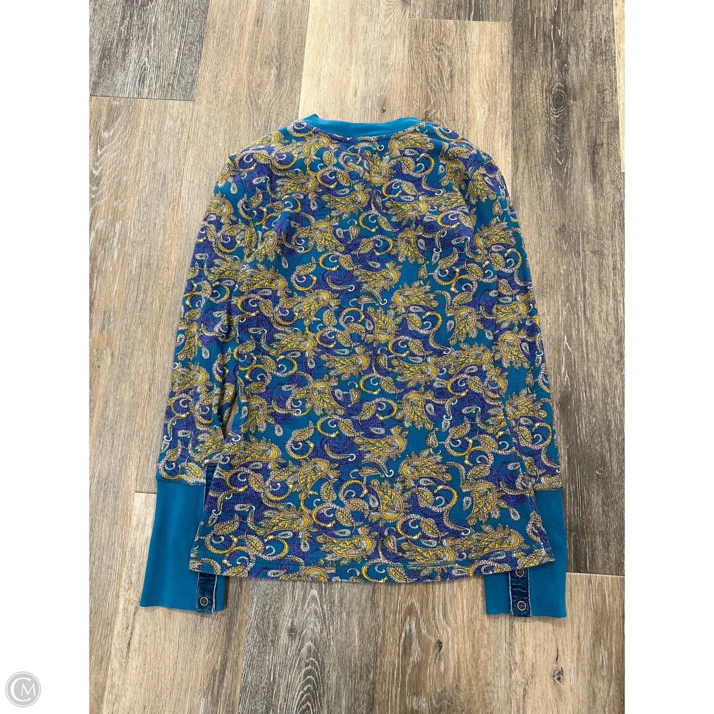 Top Long Sleeve By Sundance In Blue, Size: S