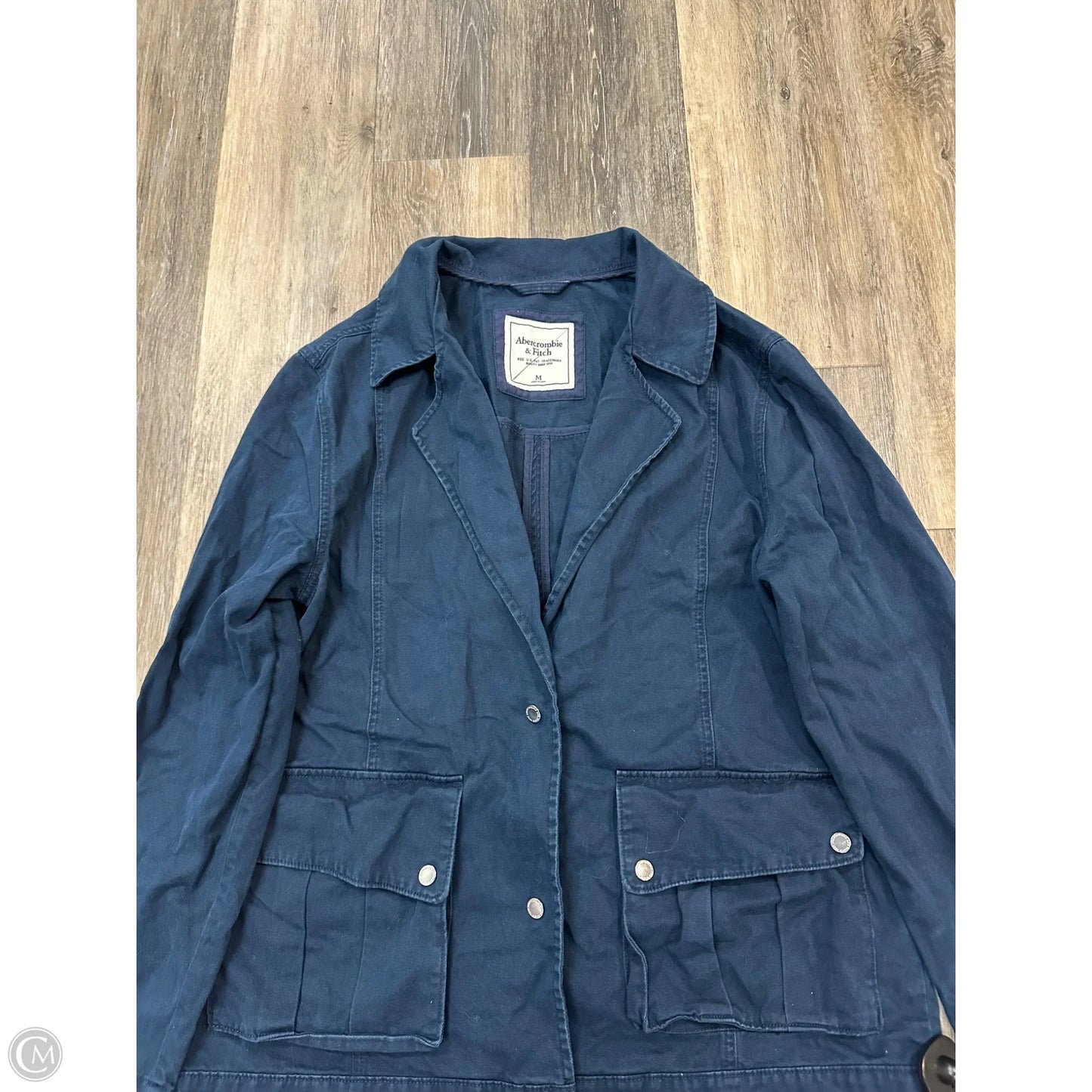 Jacket Other By Abercrombie And Fitch In Navy, Size: M