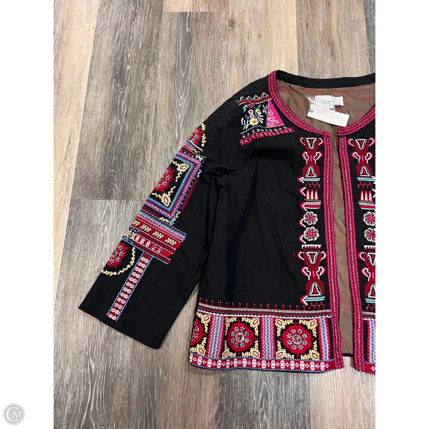 Blazer By Anthropologie In Black, Size: L