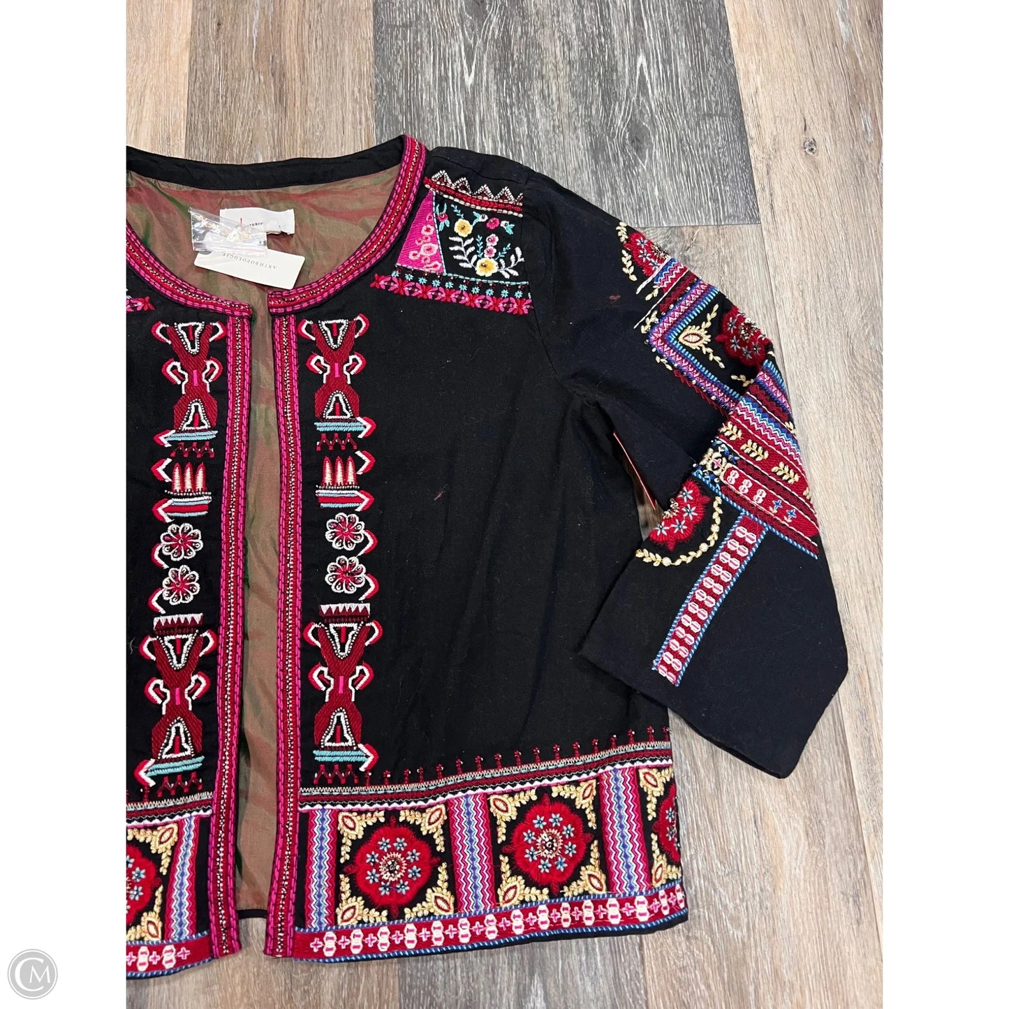 Blazer By Anthropologie In Black, Size: L