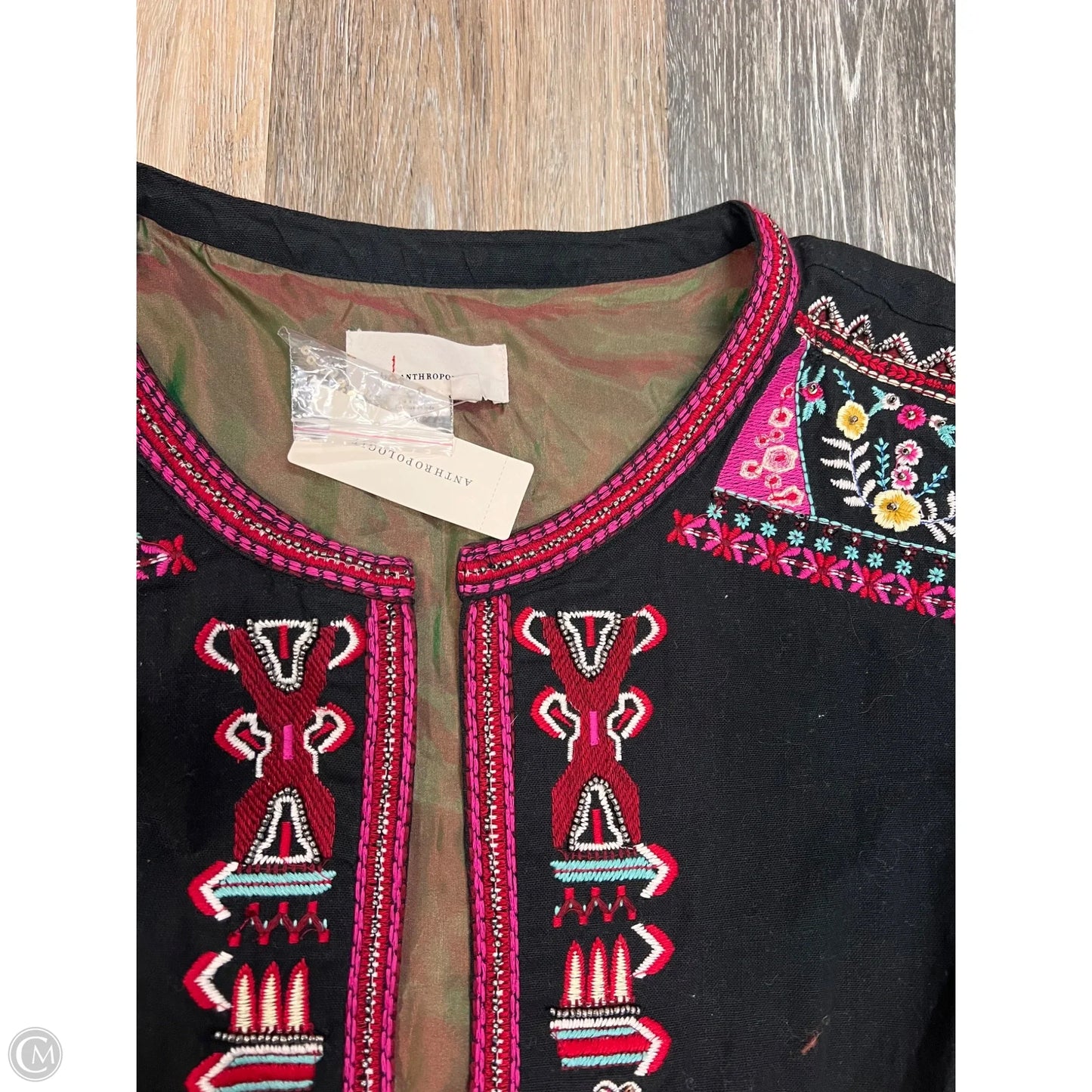 Blazer By Anthropologie In Black, Size: L