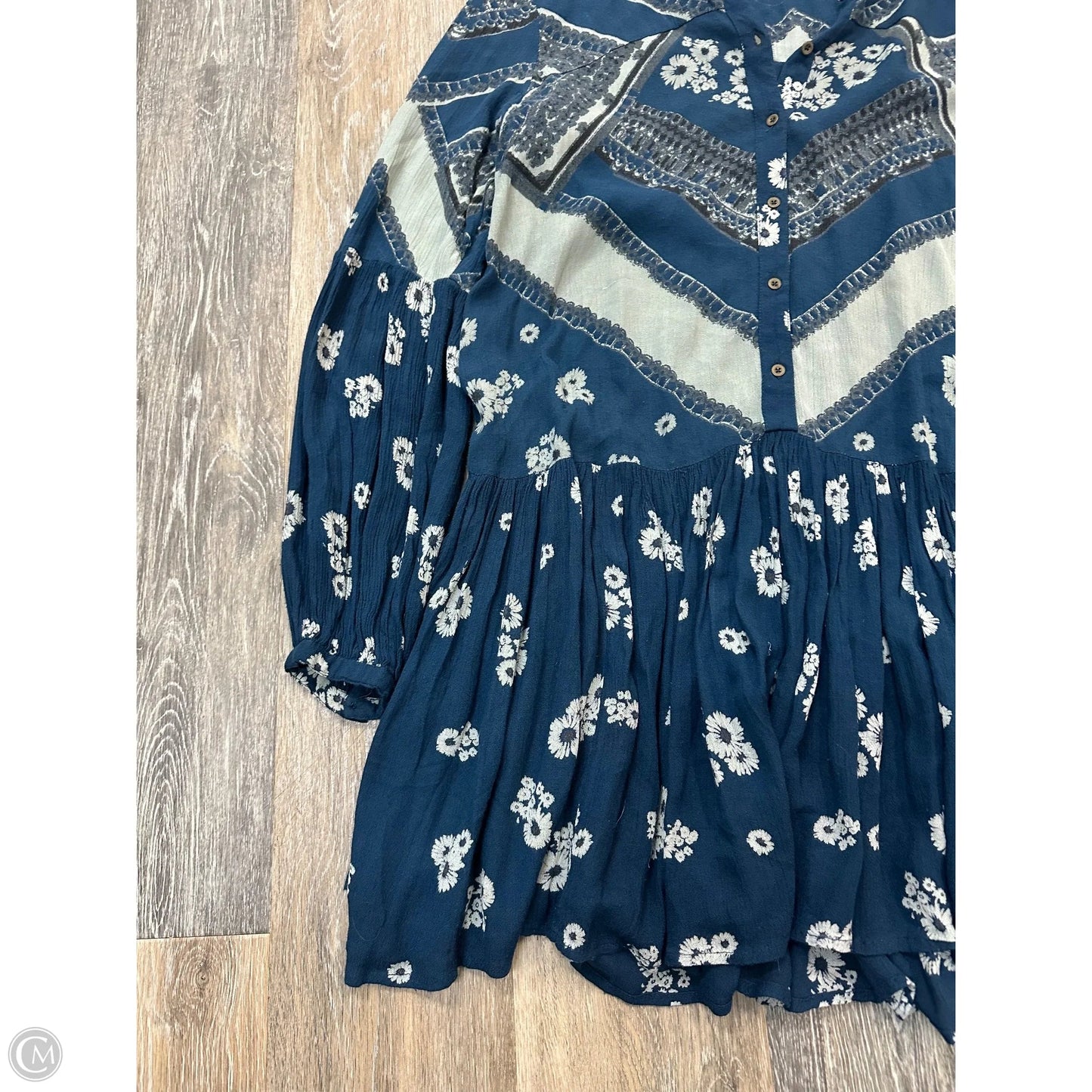 Dress Casual Midi By Free People In Blue, Size: S