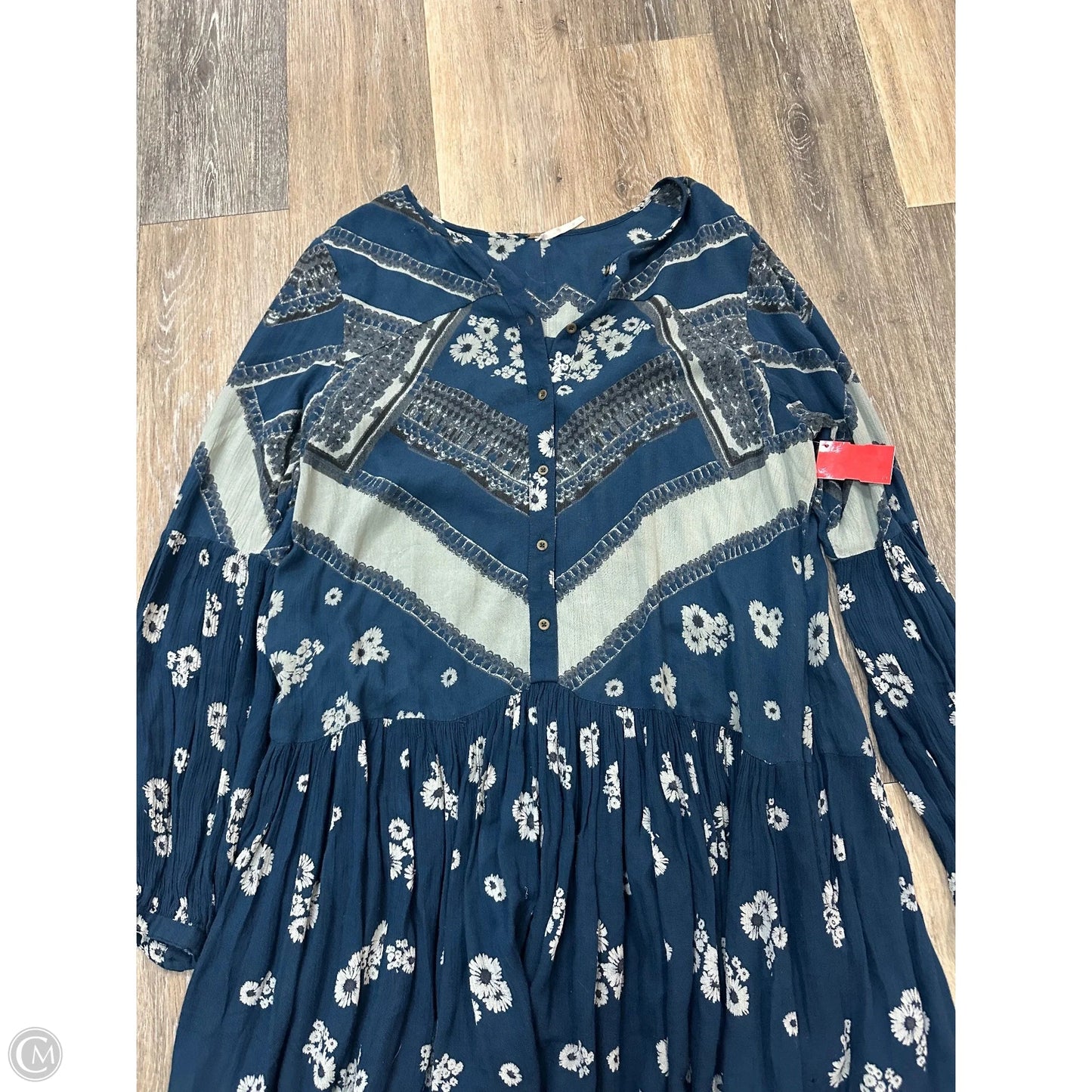 Dress Casual Midi By Free People In Blue, Size: S