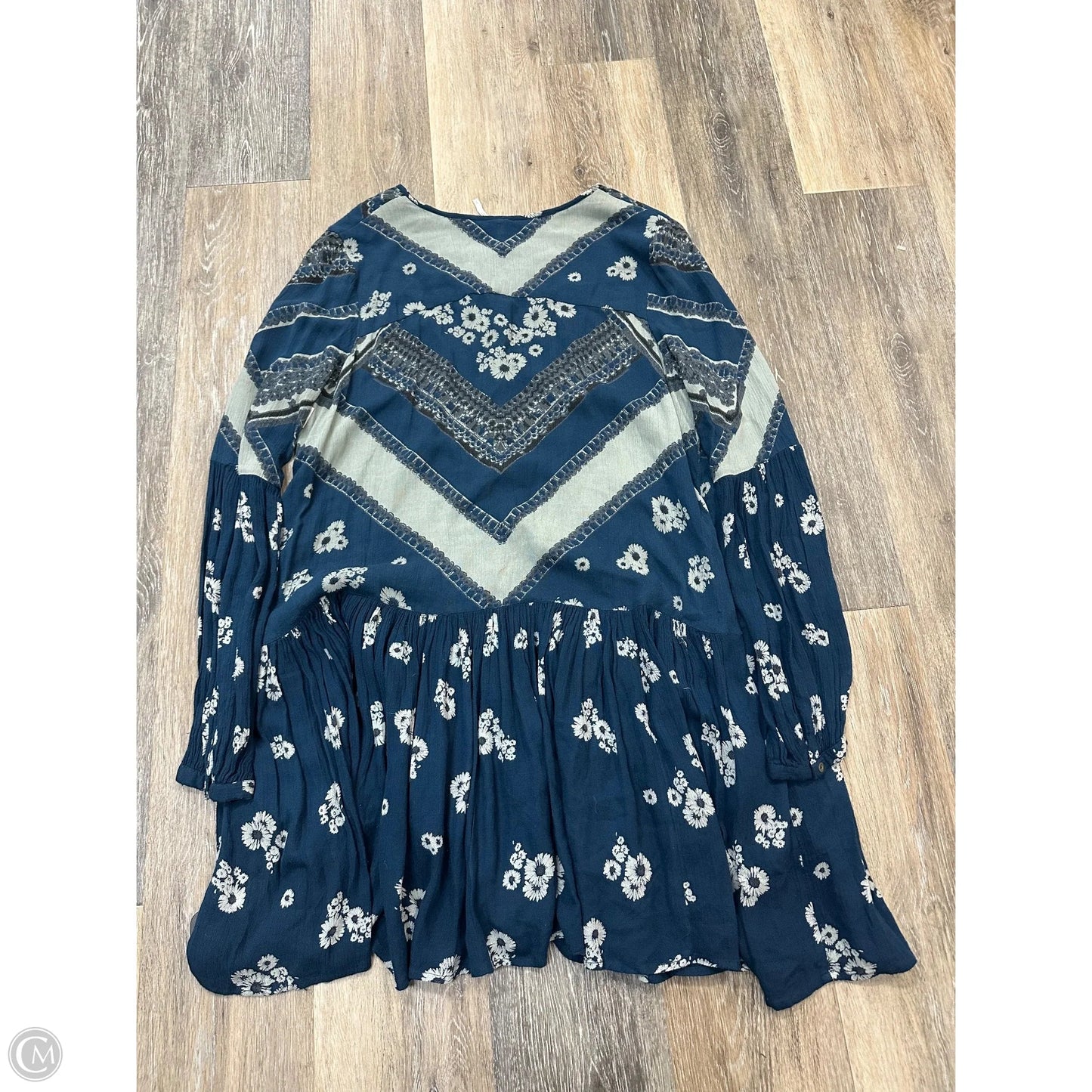 Dress Casual Midi By Free People In Blue, Size: S