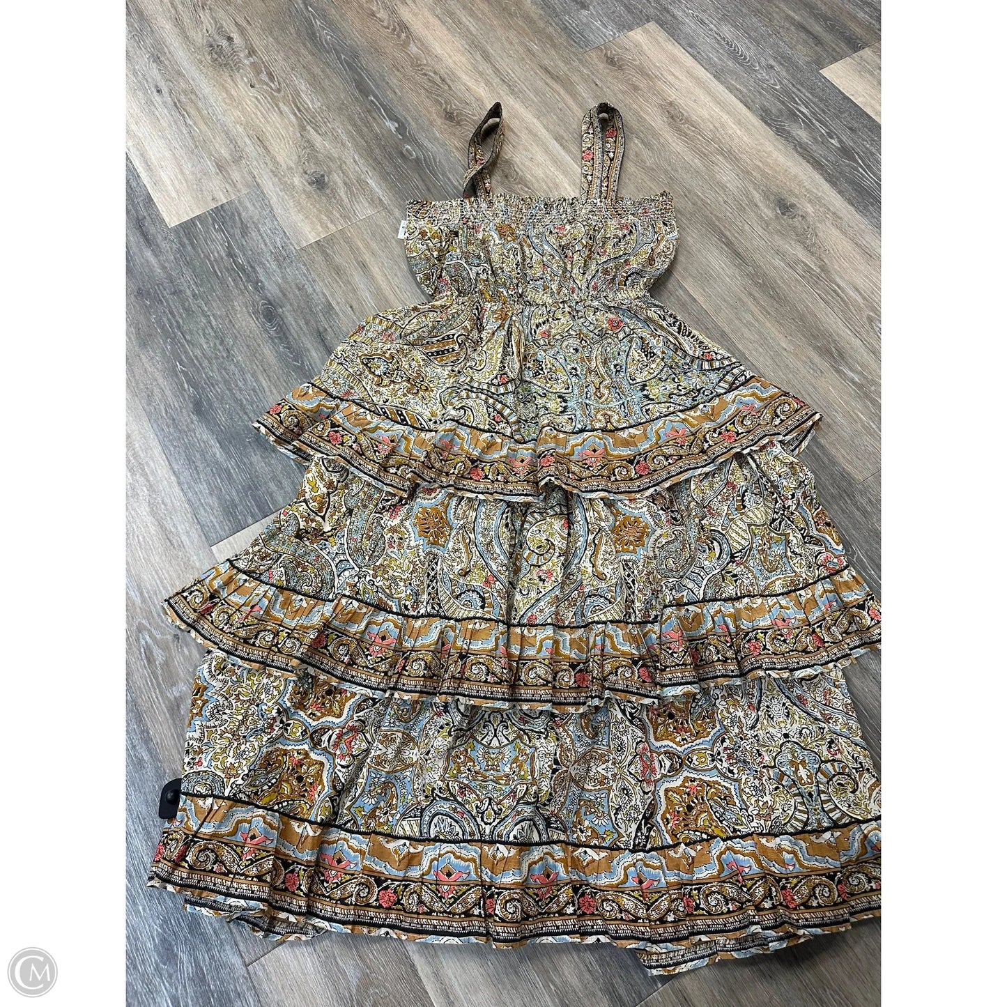 Dress Casual Maxi By Cleobella In Green, Size: L