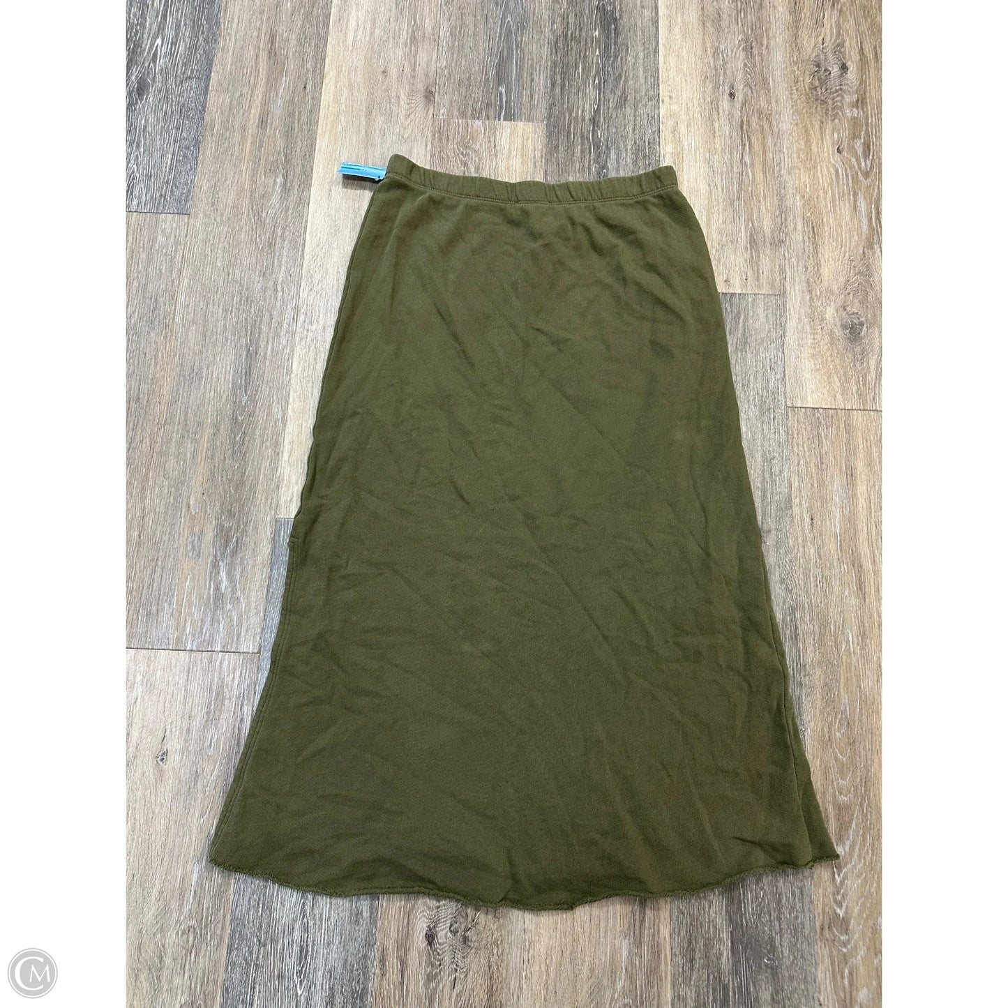Skirt Maxi By Eileen Fisher In Green, Size: S