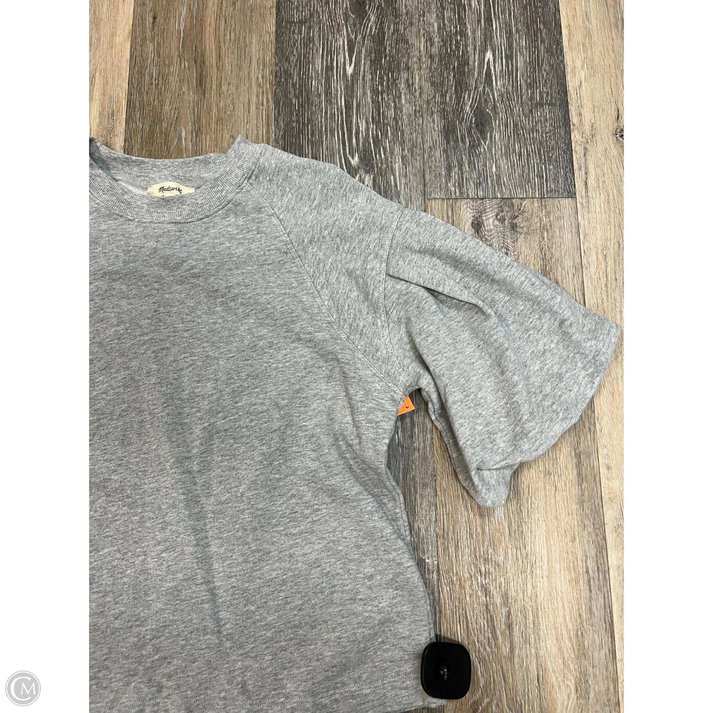 Top Short Sleeve By Madewell In Grey, Size: Xxs