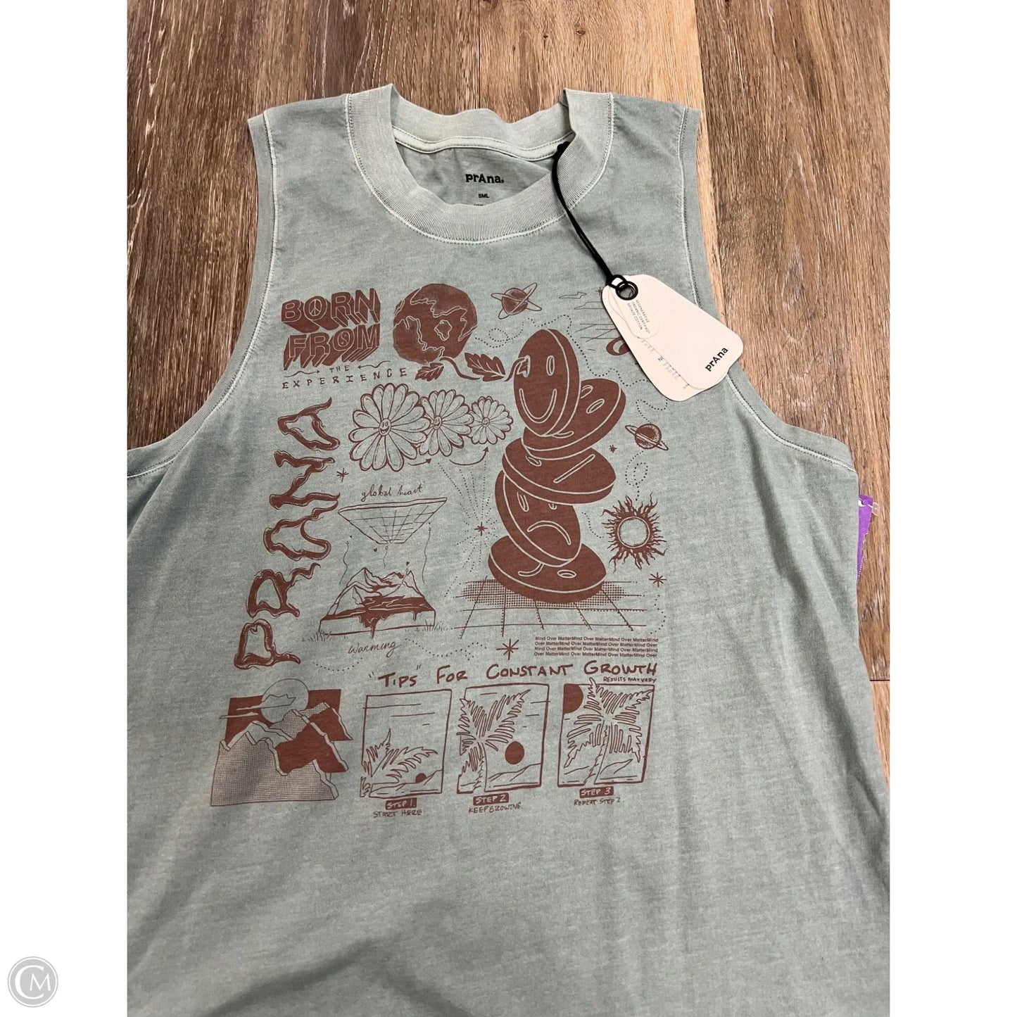 Tank Top By Prana In Blue, Size: S